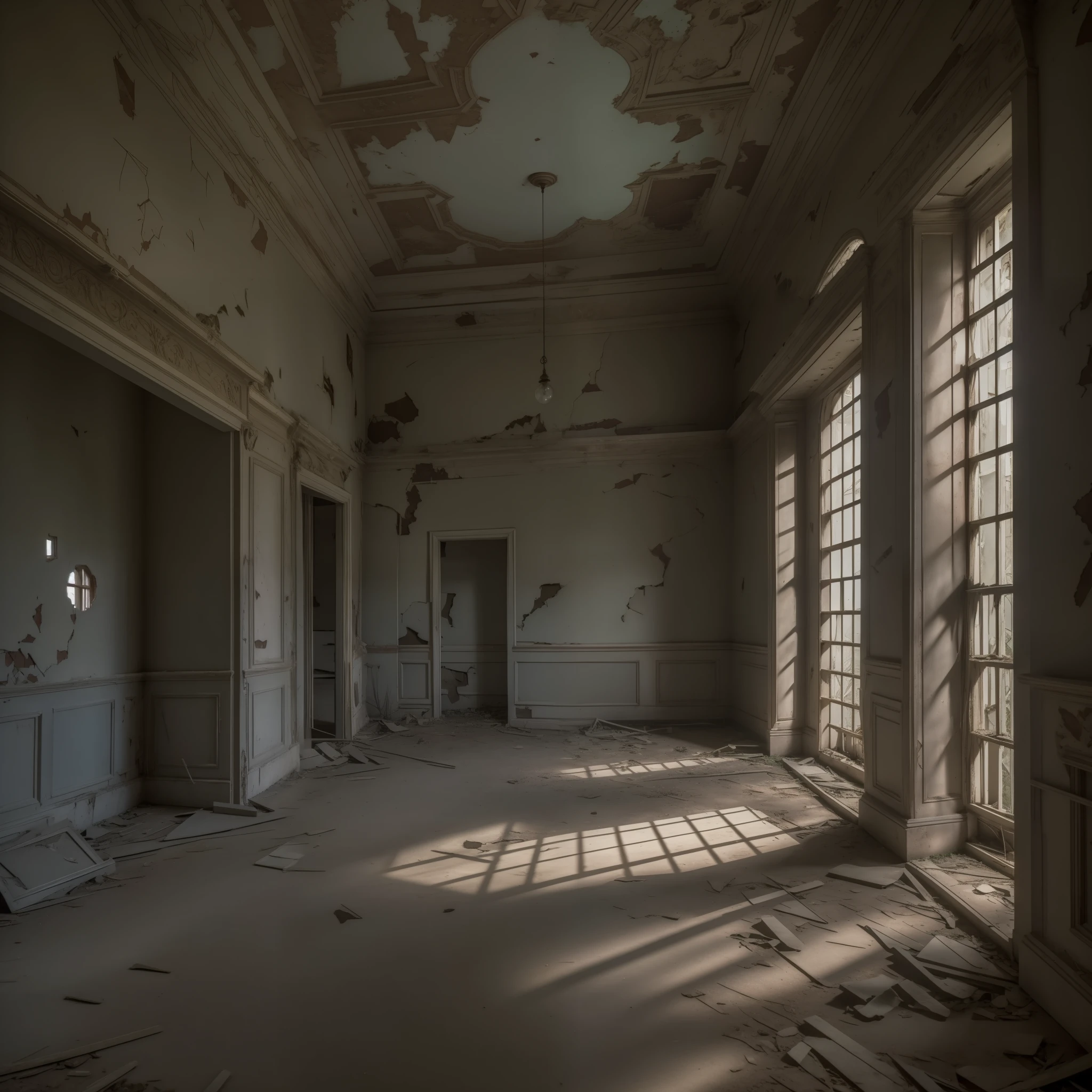 An abandoned mansion, known as a cursed place. From the moment they entered, the friends heard screams and groans coming from all sides, which seemed louder and louder and scarier --auto --s2