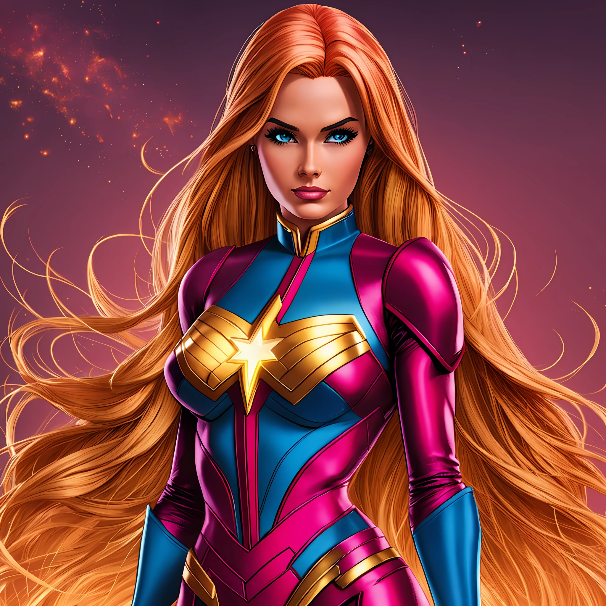 BARBIE DRESSED AS JEAN GREY FROM X-MEN --auto --s2