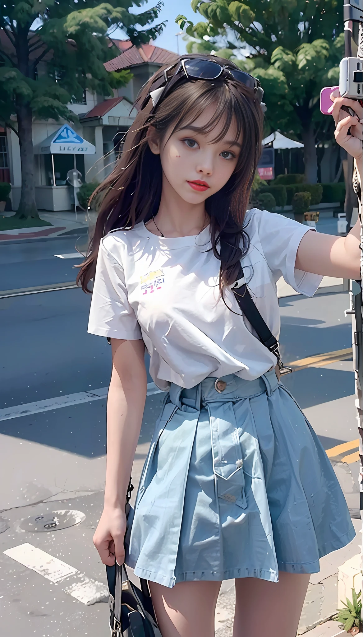 "8K quality, best clarity, masterpiece level, extreme realism, original photo style, selfie angle, lens focused on a girl, outstanding close-up, impressive."