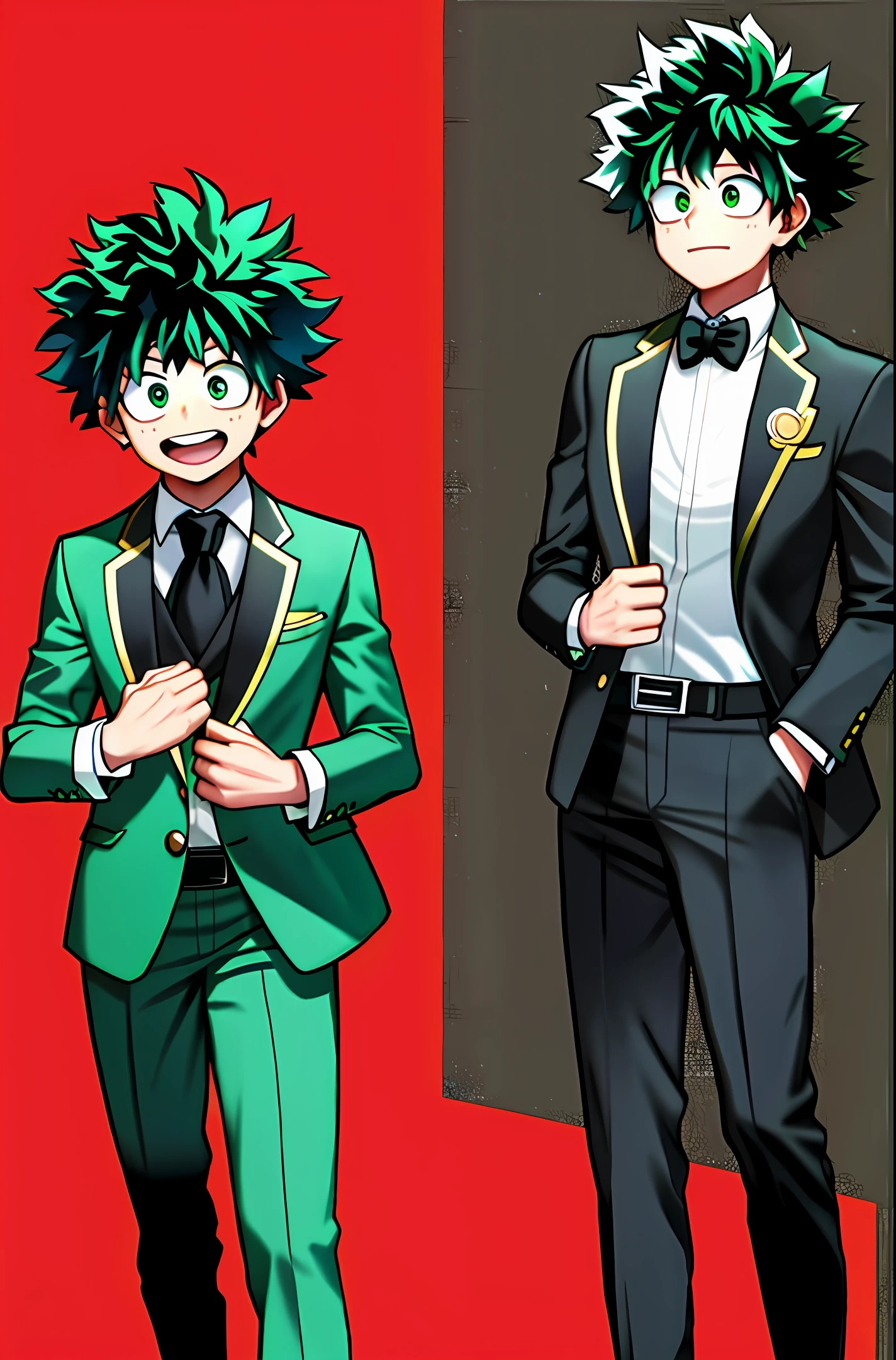 Midoriya izuku, gala outfit.