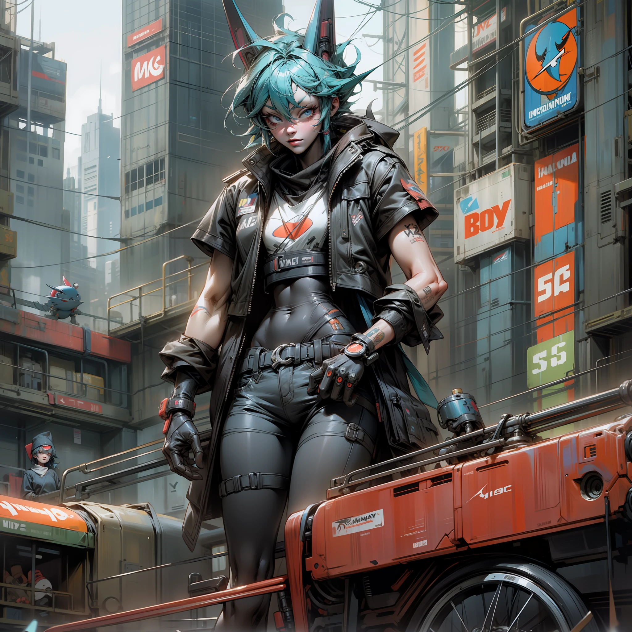Cyberpunk + The Looney Tunes Epic Gang --auto --s2