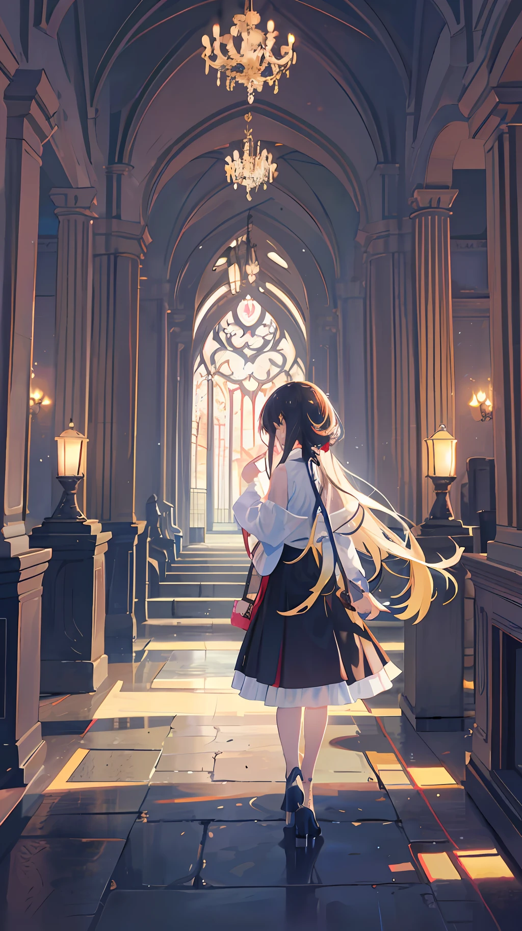 The girl has always longed for love, she longs for someone to accompany her and walk through every part of her life. Whenever she sees others happy, she always has an indescribable feeling in her heart. She often silently prayed to God, hoping to meet that person at the most suitable time, so that he could become her partner and share the joys and sorrows of life together. Although the world is full of loneliness and loss, there are still endless hopes and longings in the girl's heart. She believes that one day, she will meet the person who deserves her love, the person who is willing to love her. Because, love is beautiful, and she longs for this beauty (masterpiece, 8K ultra high resolution)