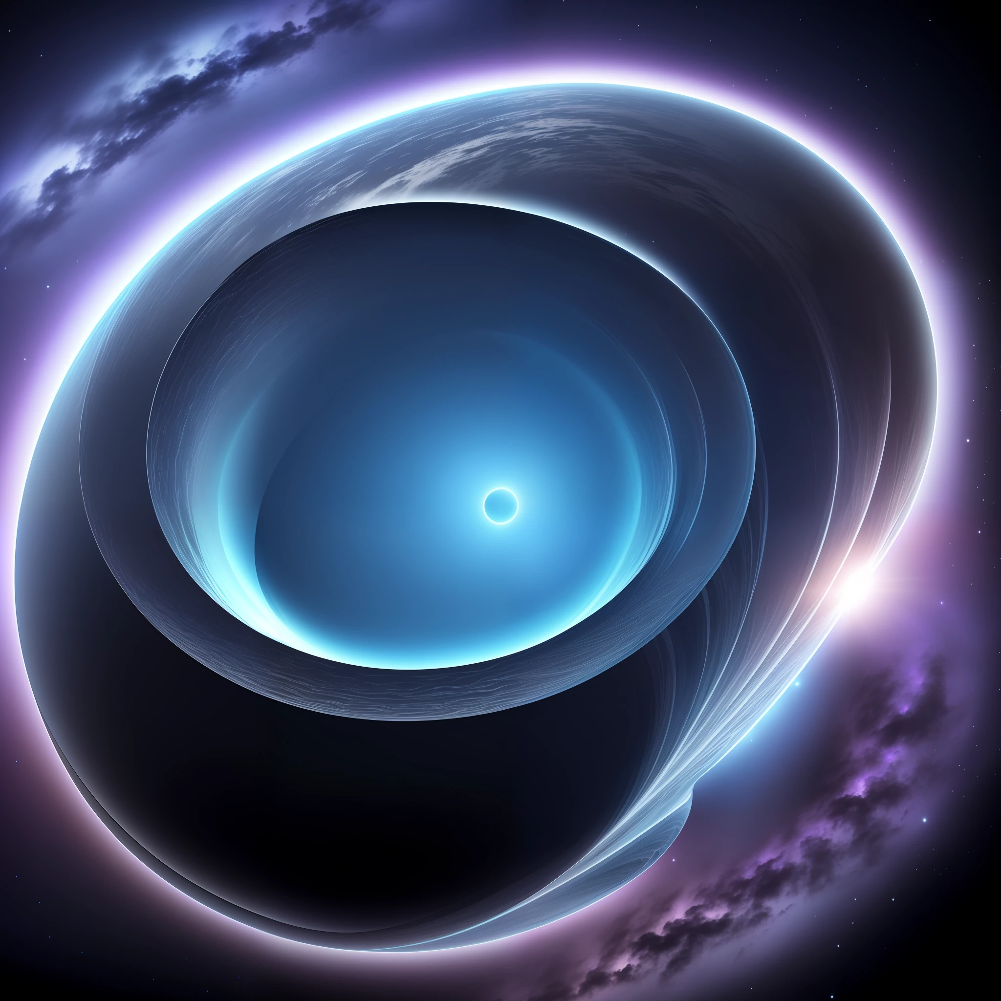 Imagine an intriguing logo for "Echoes of the Unknown." The word "Echoes" appears prominently, with stylized letters reminiscent of moving sound waves. The lyrics are fluid and curved, creating a sense of mystery and movement. The word "of the Unknown" is positioned below, in a more solid and bold font, to contrast with the flowing lyrics of "Echoes."
At the center of the logo is an enigmatic visual element, such as an abstract symbol or an icon that represents the unknown. It can be a mysterious sphere, an enigmatic silhouette or any other element that conveys a sense of mystery and curiosity.
The color palette is composed of dark and deep tones, such as navy blue, purple or dark green, to evoke a climate of mystery and intrigue the viewer.