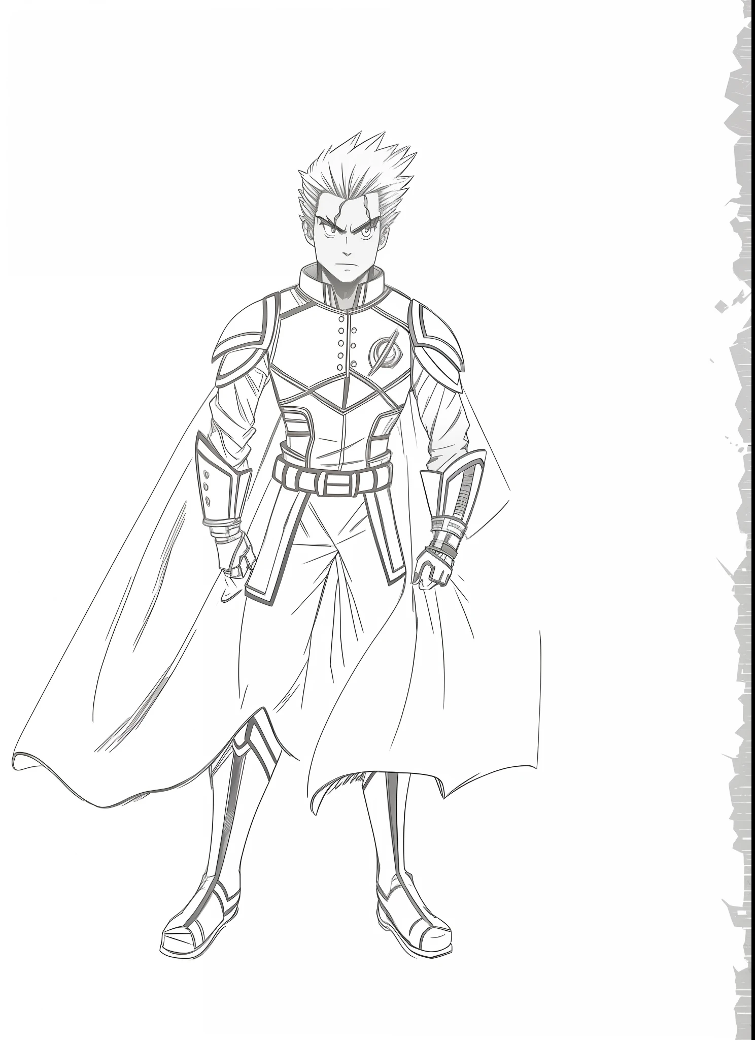 I want this character with the big hair and the bad face