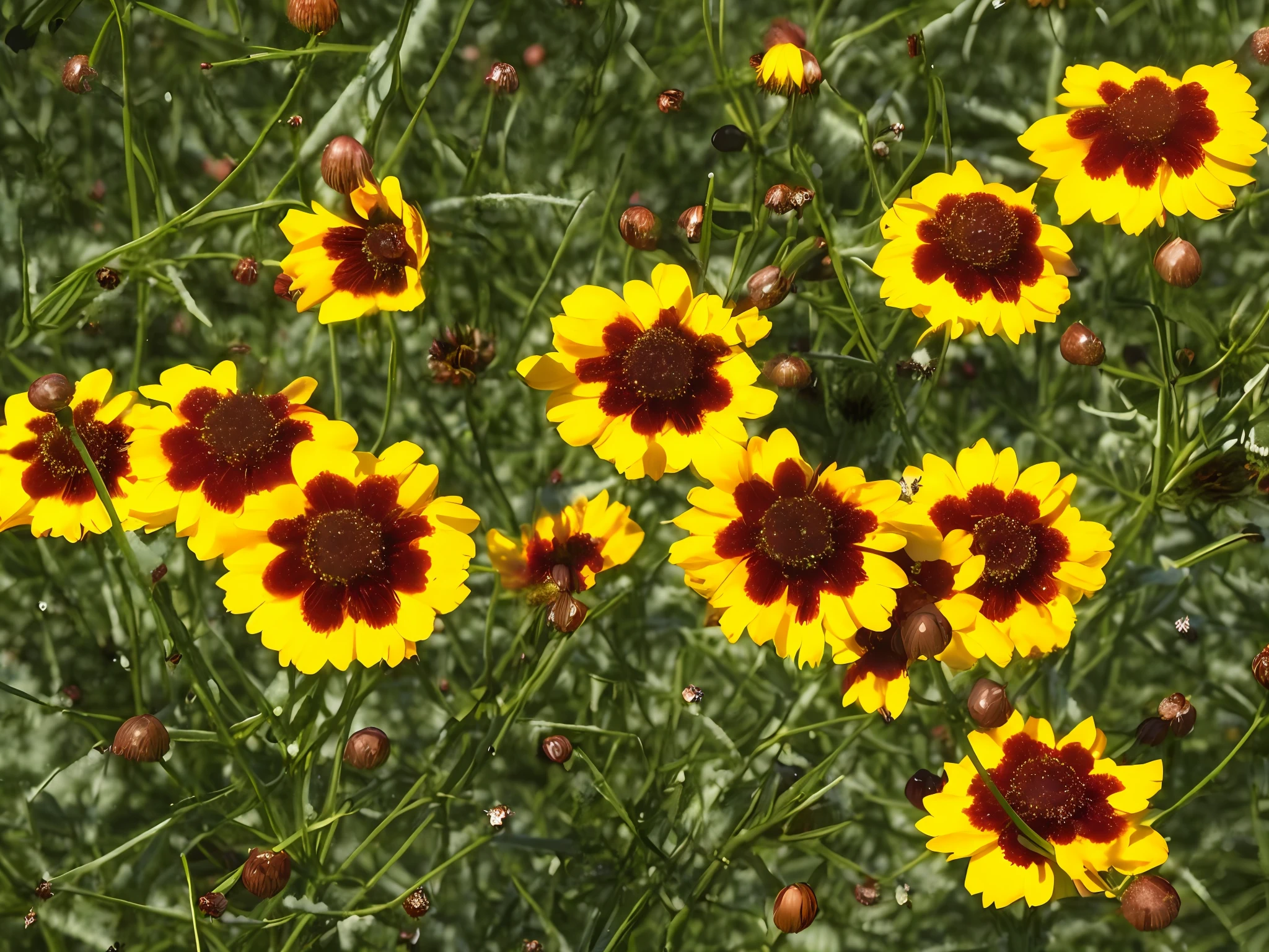 The flower of the photo is called snow chrysanthemum, extract the photo flower form to create a high resolution photographic work, the background is mountains, snow mountains, in the foreground is a large field of snow chrysanthemums, snow capped by snow mountains, shining in the sun, photo shooting, very real, incredible quality, trends on artstation, masterpiece, 8k, snowfall, falling, sunlight on the clouds