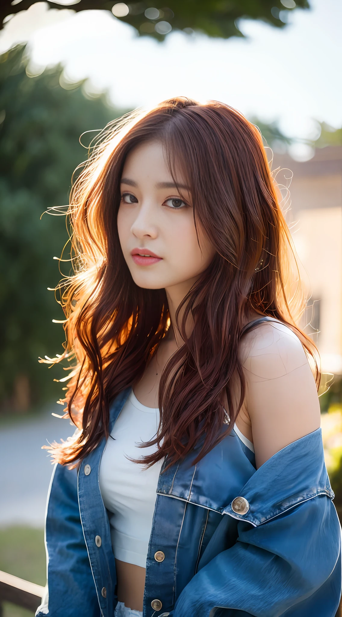 (Outdoor, Night: 1.1), Country Street, Ultra Fine Face, ((Realistic Lighting, Best Quality, 8K, Masterpiece: 1.3)), Focus: 1.1, 1girl, Perfect Body Beauty: 1.4, Slim Abs: 1.1, ((Red Hair, Milk: 1.5)), Cowgirl Pose, Fine Eyes, Double Eyelids, Curly Hair, Fair Skin, (Dark, 0.8), Light Shadow, Rugged Award Winning Portrait Photo, Best Image Quality, Masterpiece, Ultra High Resolution, (Fidelity: 1.4), Photos, 1 Girl, [(Sadden), 1.2], , Movie, (Torn Clothes: 1.5), (Wet Clothes: 1.4), Bare Shoulders, Real Rain, Wet Hair,.., Realistic, Masterpiece, Highest Quality, Backlit, (Lens Flower: 1.5), (Halo: 1.4), (Chromatic Aberration: 1.1), Nikon D850 Film Stock Photograph 4 Kodak Portra 400 Camera f1.6 lens rich colors hyper realistic lifelike texture dramatic lighting unrealengine trending on artstation cinestill 800