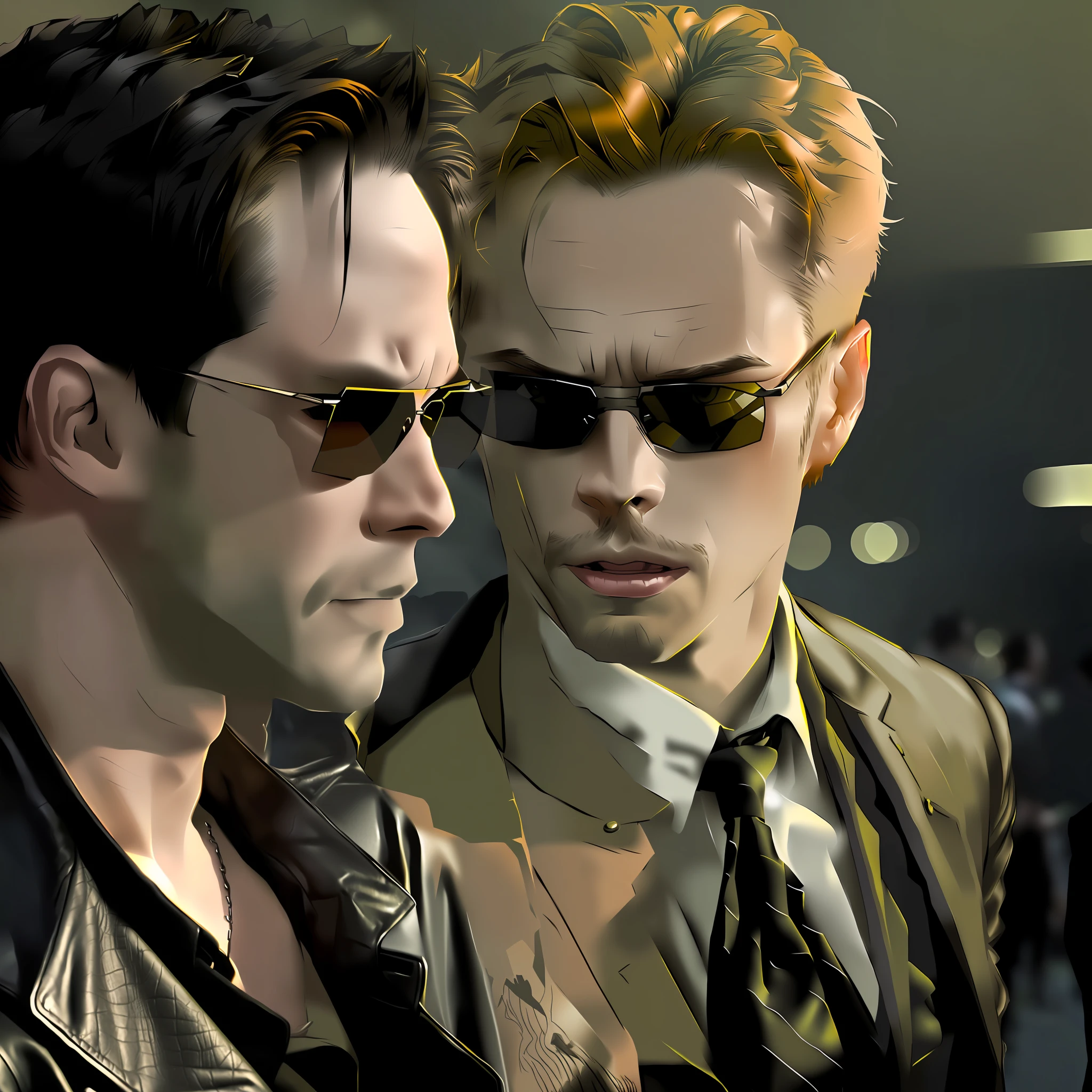 neo wearing black leather trenchcoat from matrix, black leather from (the matrix 1999)