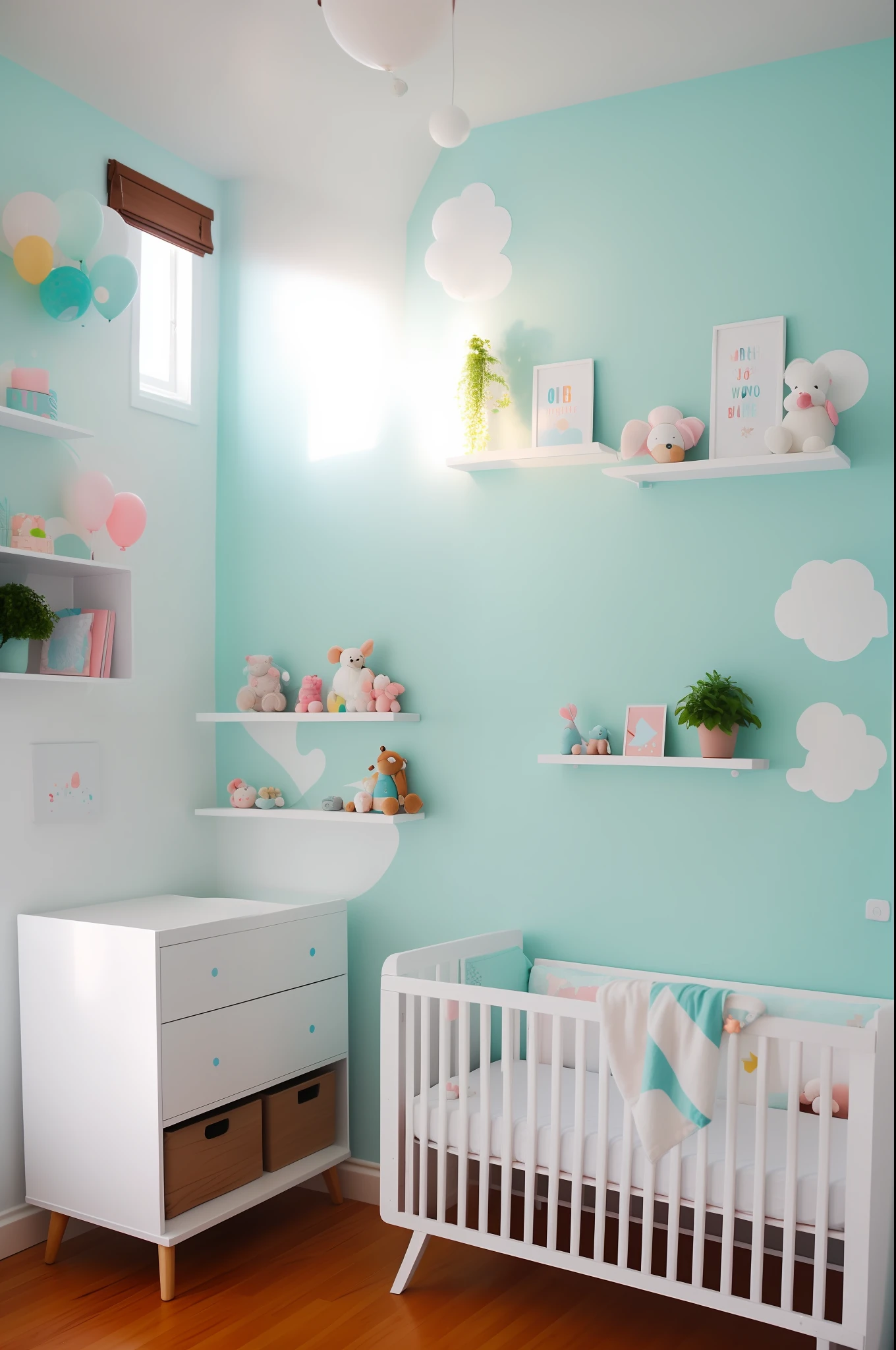Mini world cuddly baby room