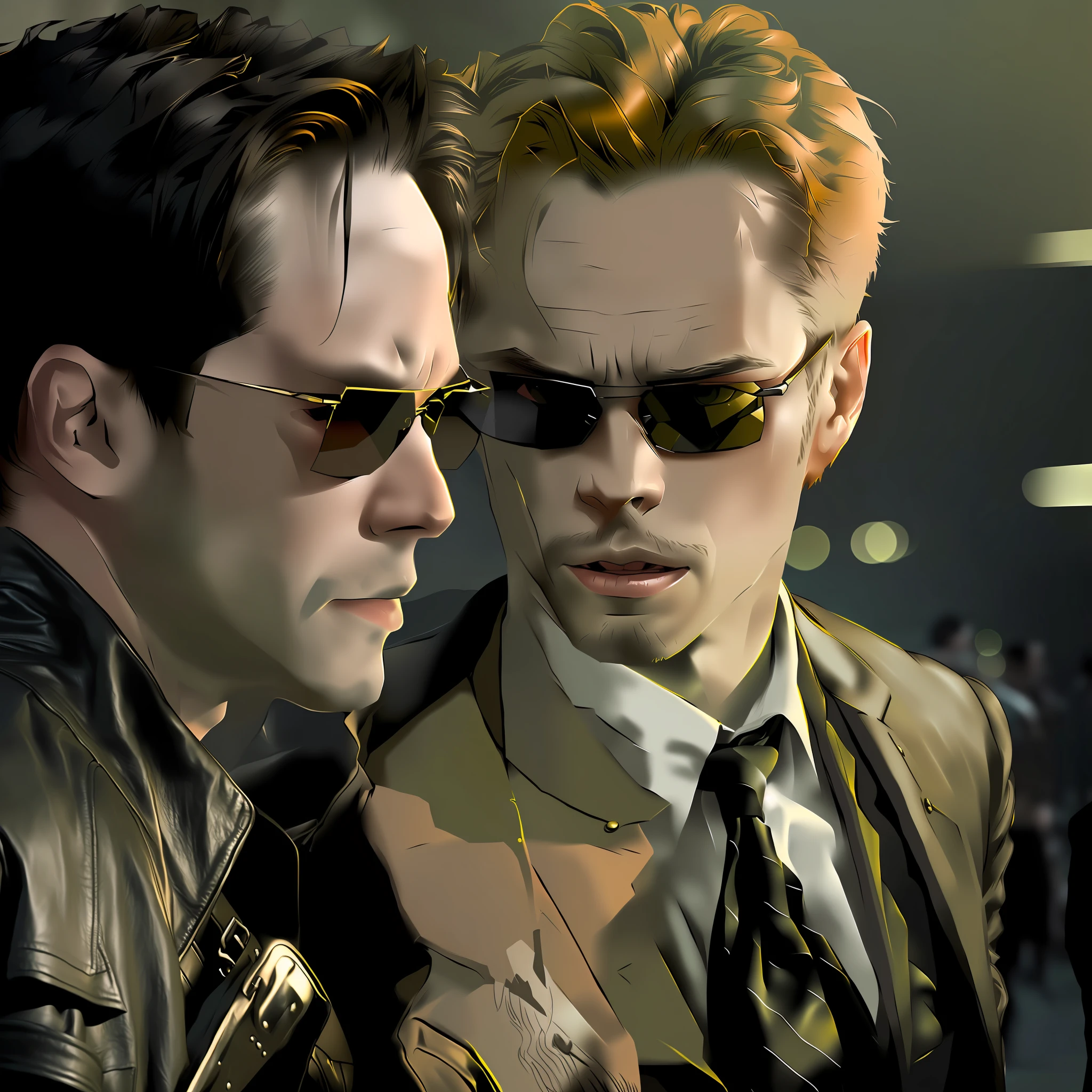 neo wearing black leather trenchcoat from matrix, black leather from (the matrix 1999)