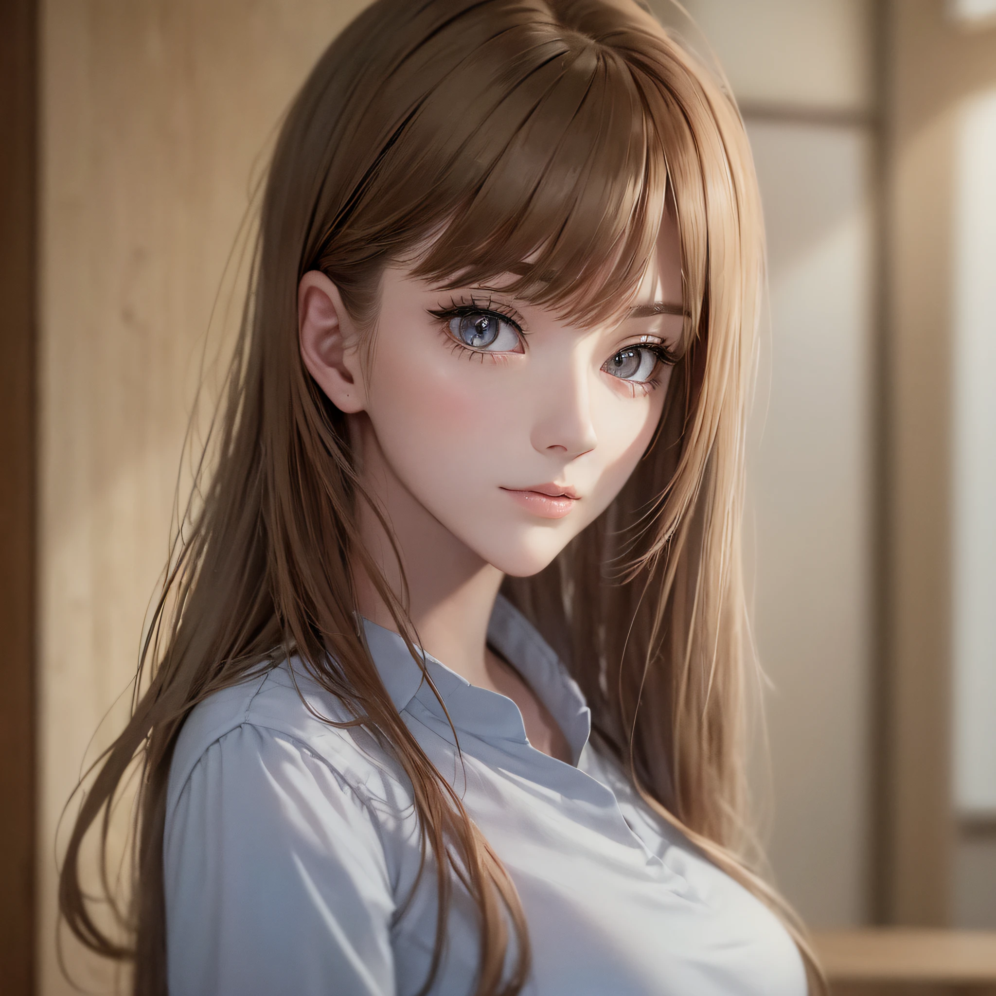 ((Best Quality, 8K, Masterpiece: 1.3)), 1 Girl, Slim Abs: 1.3, (Casual Hairstyle, Big: 1.2), Nursing Clothes: 1.1, Super Beautiful Face, Delicate Eyes, Double Eyelids, Realistic, Asian --auto --s2