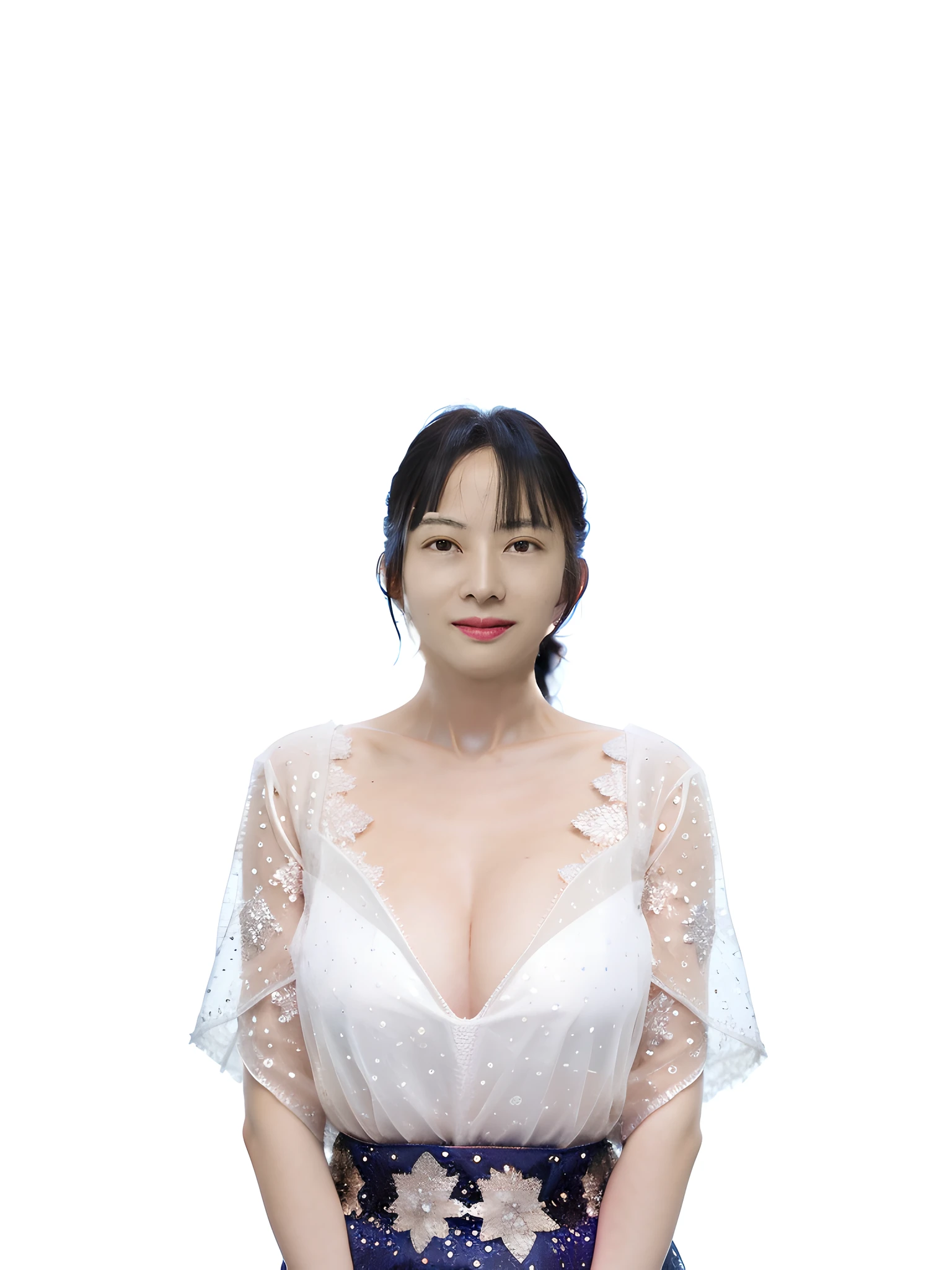 (8k, masterpiece, best quality), super detailed, detailed beautiful round eyes, exquisite and detailed face, high quality, high resolution, huge breasts, uniform, perfect boobs, perfect face, midnight, beautiful scenery in the background