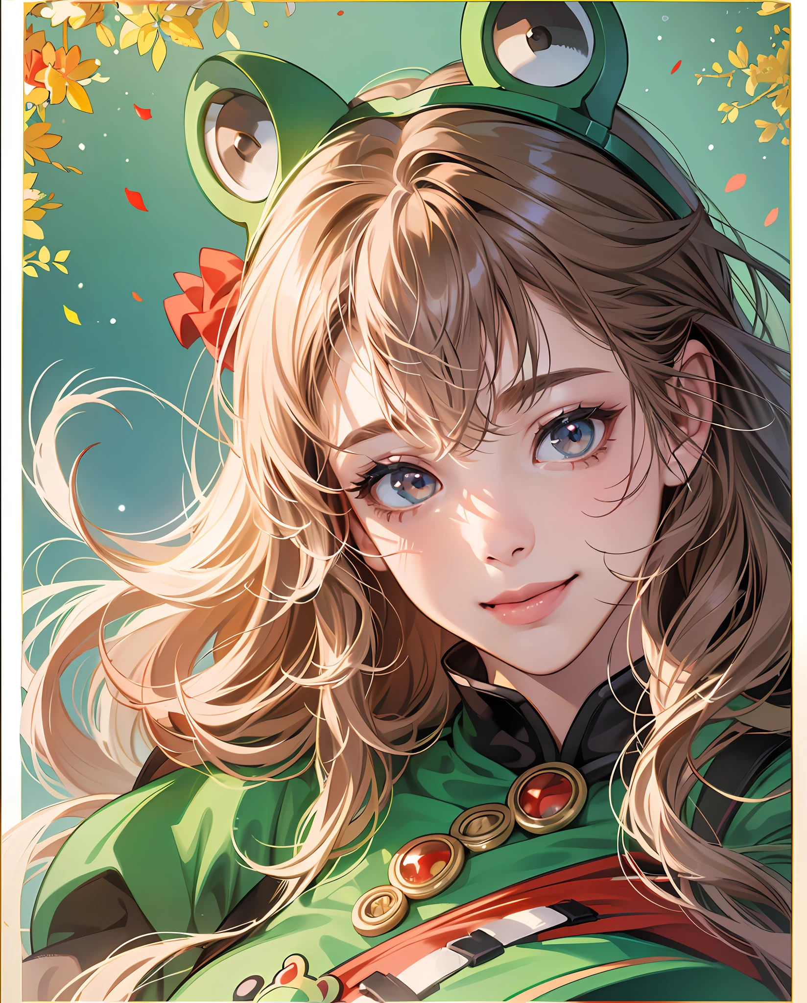 (8K, Best Quality, Masterpiece: 1.2), (Realistic, Photorealistic: 1.37), Super Detail, 1 Girl, Pretty, Solo, (Red Nose), (Smile: 1.15), (Mouth Closed) ) small breasts, beautiful eyes, (long hair: 1.2), floating hair Novafrog style, upper body --auto --s2