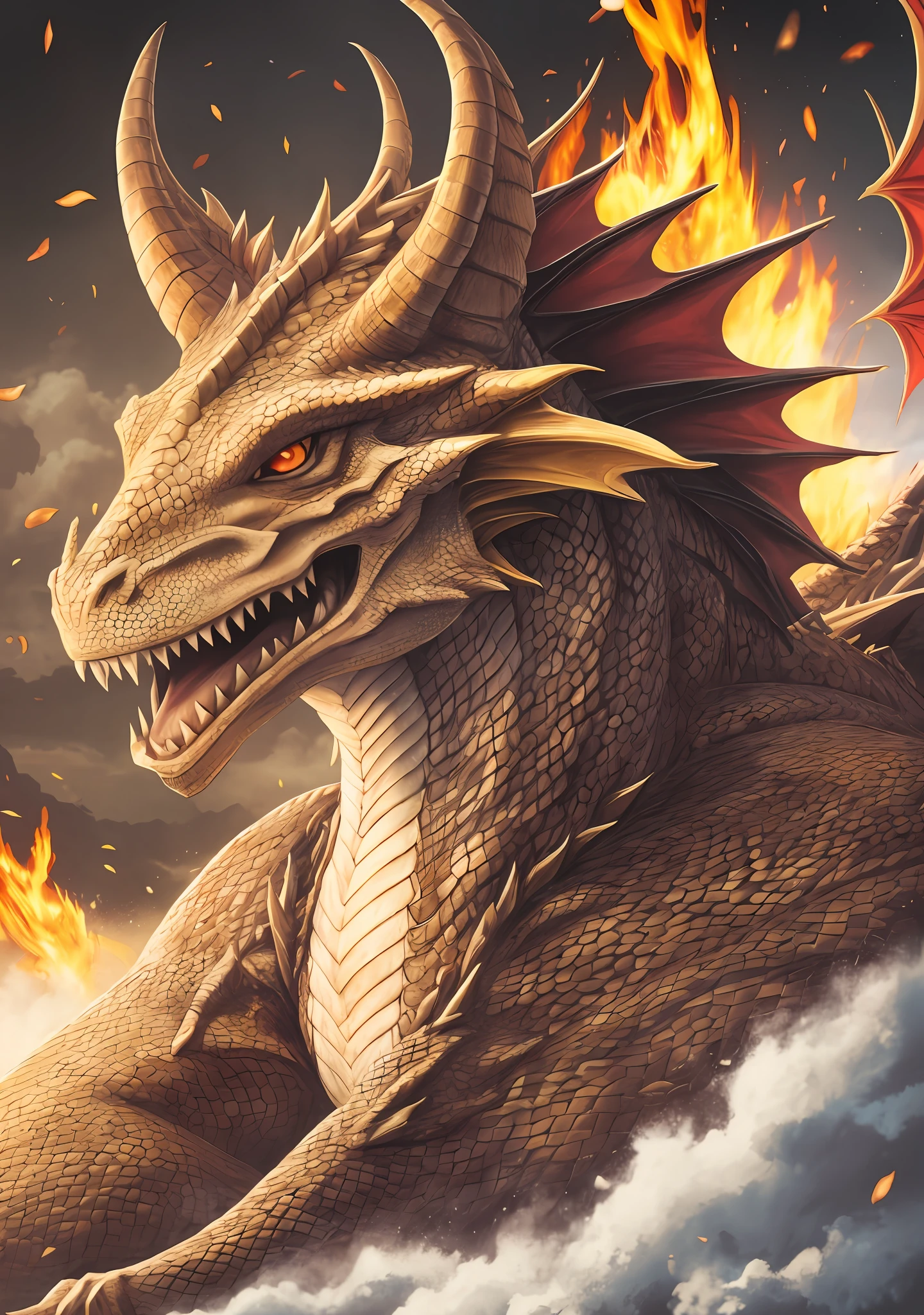 Realistic Dragon 4k --auto --s2