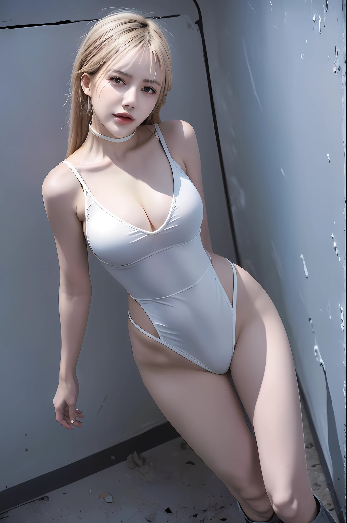 - [ ] (((wide leg spread))), ((see through clothes)), lying down, ((no panty,no bra)),wet Crotch area, wet thighs, Beautiful girl with accentuated slender abs: 1.4, (((tip sticking out, areola protruding, pubic shape clearly visible))) ,((Pubic hair, Lower abdomen bristles, Crotch open,are large and about to spill out of costume, Pubic hair sticks out of costume)) ,six-pack abs:1.4 , bust botox, big breasts, bare lower body, perfect body, photography, sharpness, unique 850 4, koda850 k portrait camera, f1.6 lens, hyperrealistic texture, spectacular light texture, Cinestil 800 fashion mechanism, rubbles in the future SF battlefield ,(futuristic SF battle fashion, elbow and knee cyber pads, cyber long boots,cyber gloves:1.1),NSFW, ((wearing the torn sheer costume of the superheroine ))), ((no panties, no bra)), wet crotch, wet thighs, Beautiful girl with accentuated slender abs: 1.4, (((The tip protrudes, the areola protrudes, the shape of the pubic area is clearly visible))), Six-pack abs: 1.4, bust Botox, Big, perfect body, photo, sharpness, unique 850 4, Koda850 K portrait camera, f1.6 lens, ultra-realistic textures, magnificent light textures, Cinestil 800 fashion mechanism, (futuristic sci-fi battle fashion, elbow and knee cyberpad, cyber long boots, cyber gloves: 1.1), (shibari)), ((arms behind back)), (completely bound)))), restraint, slavery, collar, contempt, ((tears flow, painful, Crying in pain)), sweating, ((((Wide prison with sunlight)))), (((dark fantasy)), rendered in Unreal Engine, peeling ceilings, broken slabs, rebar between cracks, realistic material details, extreme details, ultra-realistic materials, photos of internal ruins, Unreal Engine rendering concept art, broken walls, Unreal Engine art, (((Torn costume))), wet, cloudy