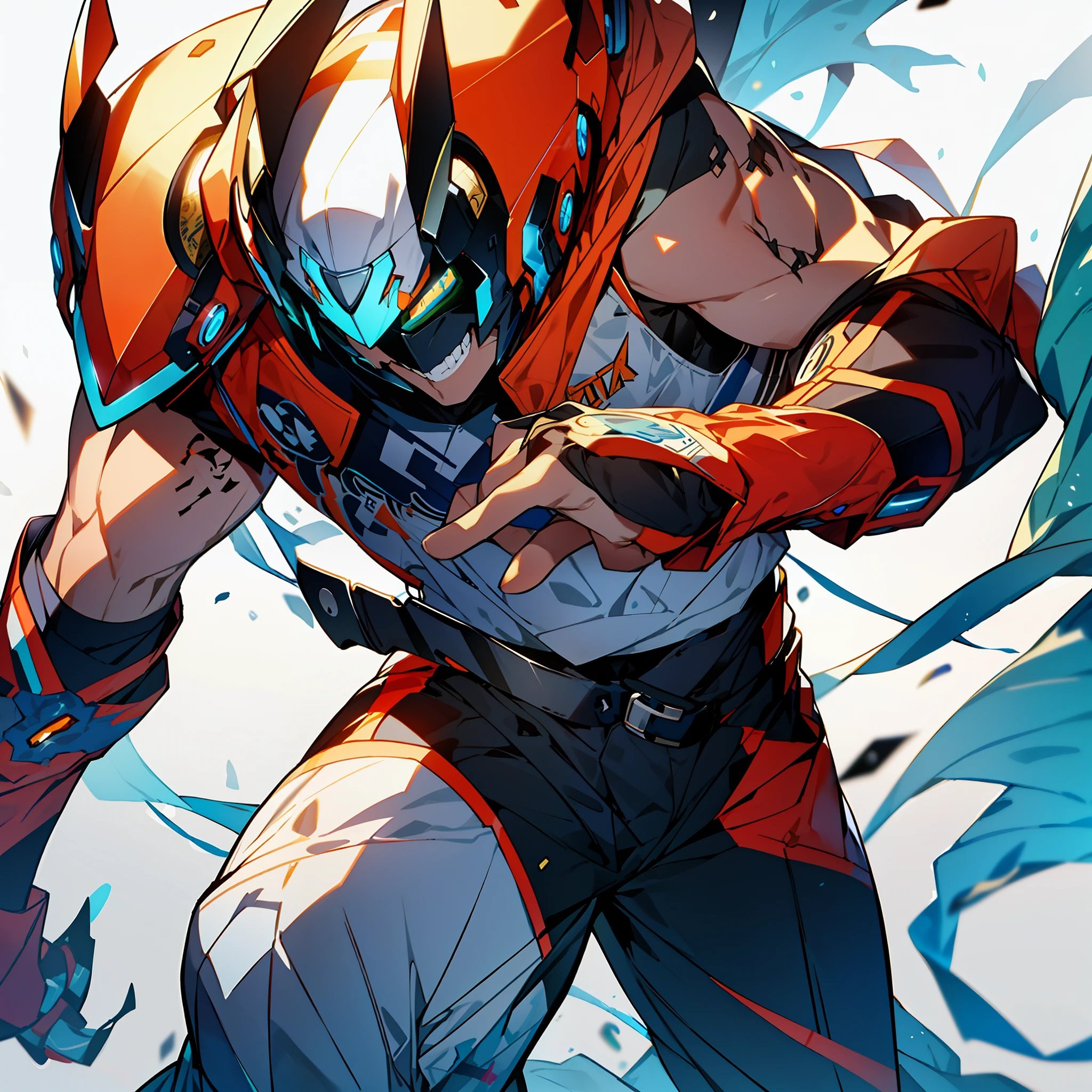 background, mixed-language_text, Japanese letters in graffit ,boys, excellent lighting, sidelighting, (), vhsKeeper,, style GUILTY GEAR -STRIVE perfect ultimate (flat color: 1.3), (magazine_cover: 1.4), (multicolored_background: 1.3), striped_background, card_background, :: comix style by joe madureira :: circular pieces of white metals glued to the arms coming out shimmering yellow glow, , perfect and detailed, ultra detailed shirt with abstract design and with letter print Japanese in graffiti of the sides of clothing, image of full-body boys fighting alongside you with powerful dragons versus alien creature full of tentacles, with immersive effects, hover effect, background graffiti style tribal tattoo with vibrant colors "HDR ultra" detailed and with focus effect, (masterpiece: 1.2, best quality), (beautiful eyes finely detailed: 1.2), , ((Solo)), (Finely detailed eyes and detailed face :1.3), in various full-body attack poses, (cute background: 1.2),futuristic costume, super detailed circular metals Clinging to arms and pants, fantastic paintings