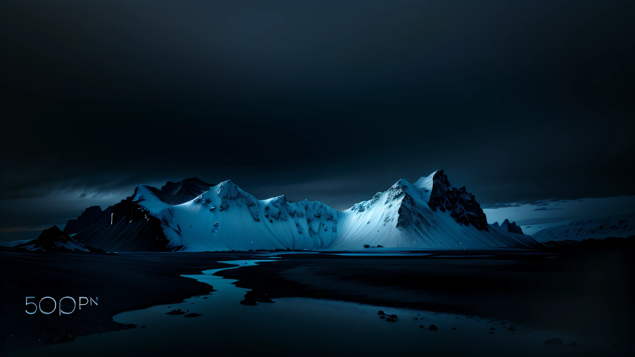 a close up of a mountain with a body of water, dramatic moody cold landscape, iceland landscape photography, sci-fi of iceland landscape, luminist polar landscape, iceland photography, by Johannes Voss, iceland landscape, by Matthias Weischer, by Harald Giersing, an amazing landscape image, dramatic mountain background, icy mountains, surreal frozen landscape, dramatic landscape