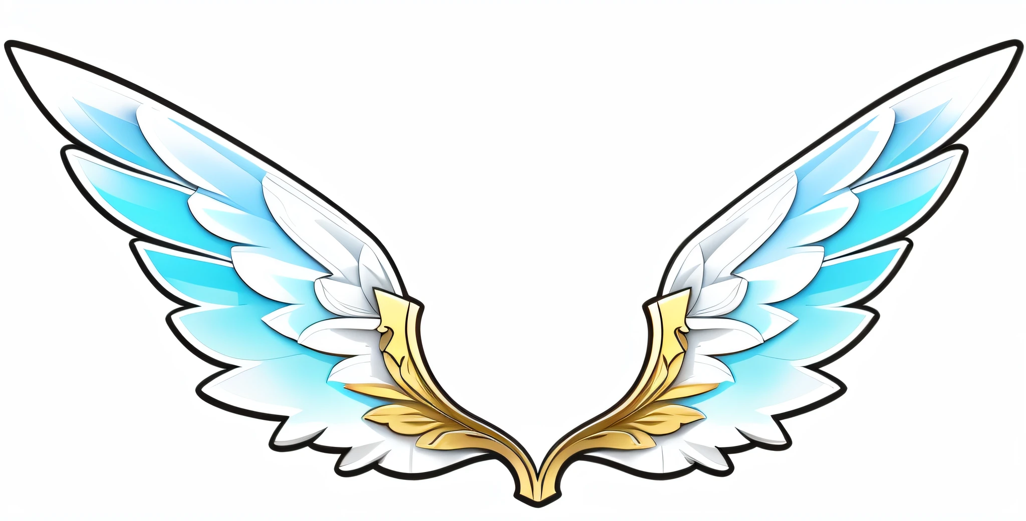Wings clipart transparent transparent background, big white glowing wings, infinity angel wings, epic angel wings, ethereal wings, feathered wings, white wings, transparent wings, silver wings, angel wings, infinity angel wings, symmetrical wings, large wings, wings made of glass, 2 wings, majestic wings, mecha wings, feather wings, symmetrical wings, no man, game prop icons, ultra hd, Q version, 8K
