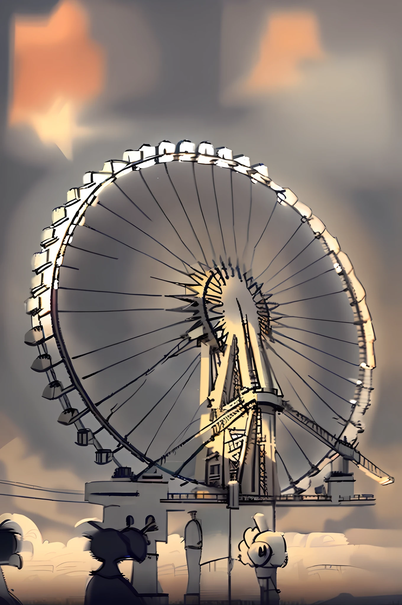 Higher quality, Tianjin, Tianjin Eye, Ferris wheel, beginner