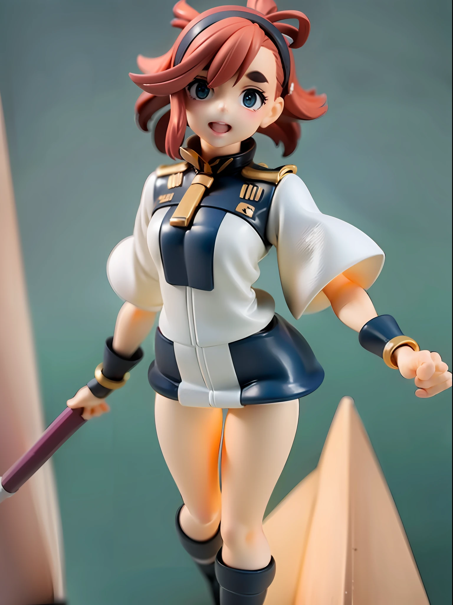 1girl, the raccoon-faced witchs,uletta mercury, (shy:1.1), black boots, full body, (backlighting:1.2), in space colony,hand up , look at viewer, open mouth, asticassia school uniform, white jacket, white shorts, BREAK
,full body, chibi, [realistic], [3d], (3dcg), ((octane render)), [fisheye], smile, full body
BREAK
(8k, RAW photo, best quality, masterpiece:1.2), ultra high res, (((realistic, photo-realistic))), professional lighting, detailed lighting, professional photography, fisheye, dynamic angle, high quality, high res, extremely detailed, bloom
BREAK
depth of field, sketch, sharp focus, soft lighting, good composition, god light highlight, detailed, (((photorealistic details))), detailed skin, to8contrast style