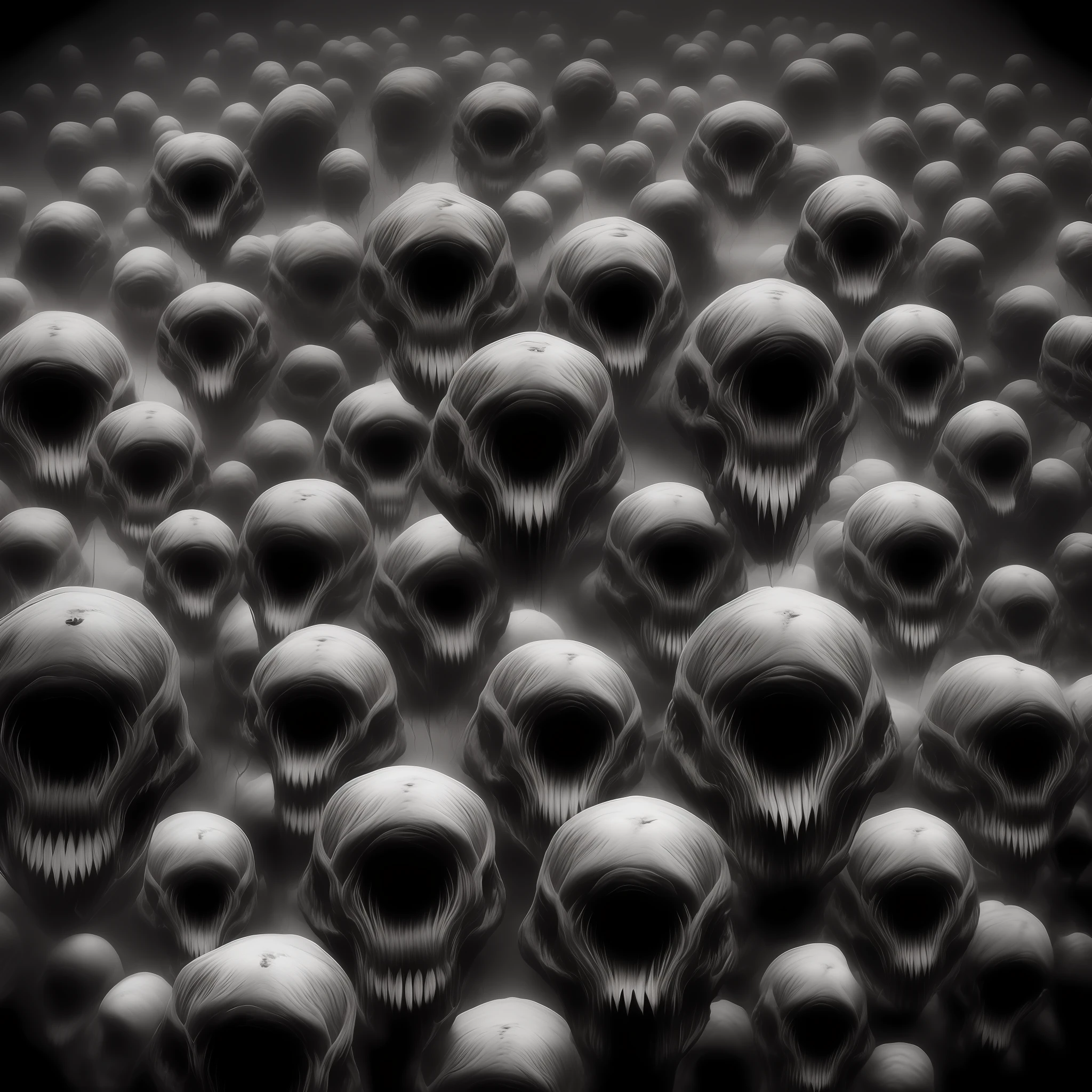 SDArt asot many heads , scary