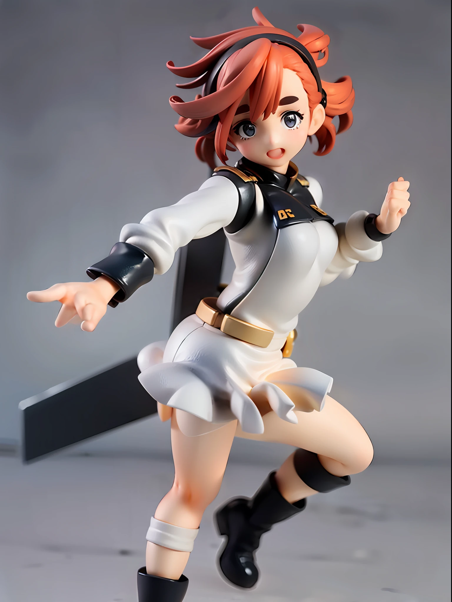 1girl, the raccoon-faced witchs,uletta mercury, (shy:1.1), black boots, full body, (backlighting:1.2), in space colony,hand up , look at viewer, open mouth, asticassia school uniform, white jacket, white shorts, BREAK
,full body, chibi, [realistic], [3d], (3dcg), ((octane render)), [fisheye], smile, full body
BREAK
(8k, RAW photo, best quality, masterpiece:1.2), ultra high res, (((realistic, photo-realistic))), professional lighting, detailed lighting, professional photography, fisheye, dynamic angle, high quality, high res, extremely detailed, bloom
BREAK
depth of field, sketch, sharp focus, soft lighting, good composition, god light highlight, detailed, (((photorealistic details))), detailed skin, to8contrast style