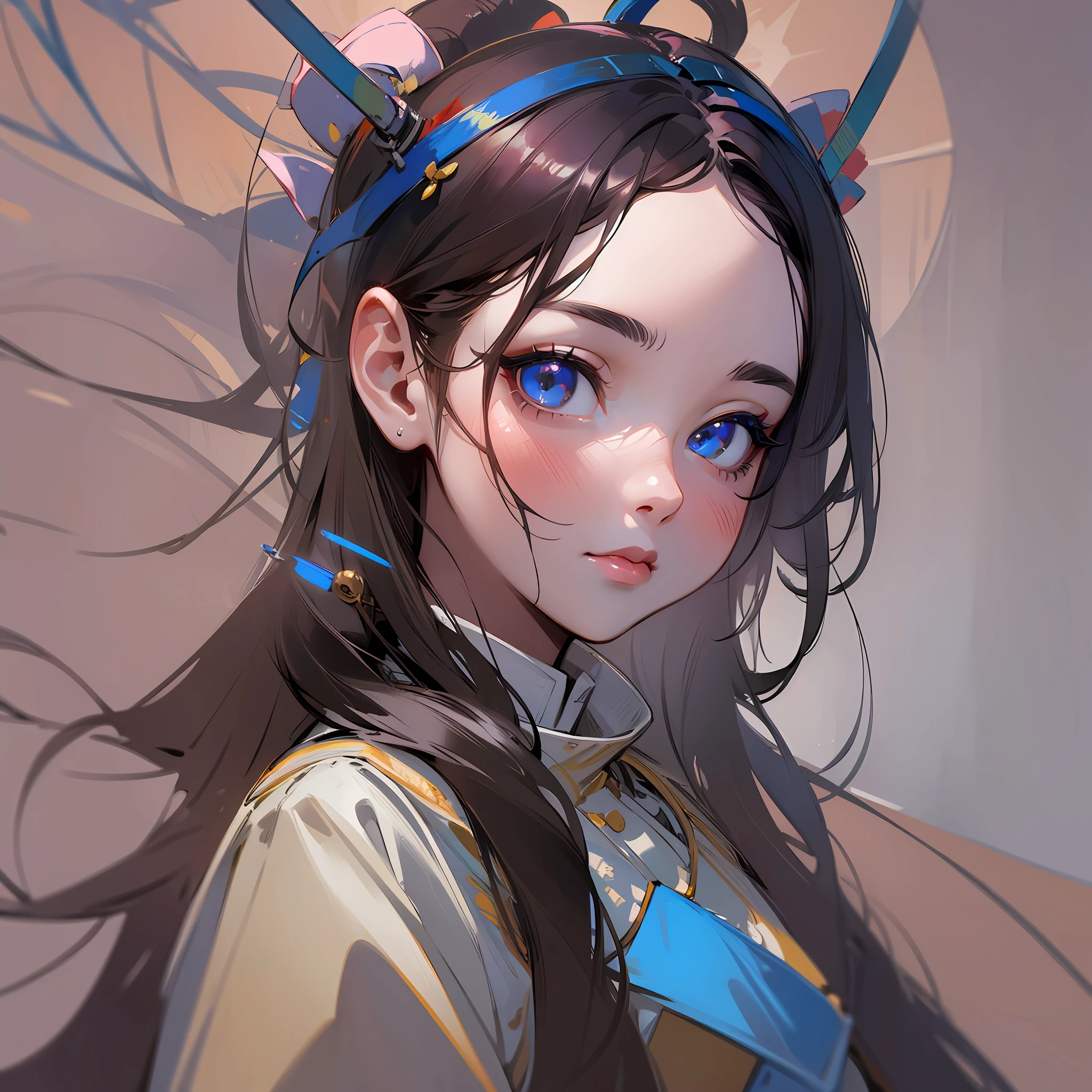 masterpiece,best quality,1girl,photorealistic,photo referenced, ultra high res,(detailed face and eyes),yunxi dress, --auto --s2
