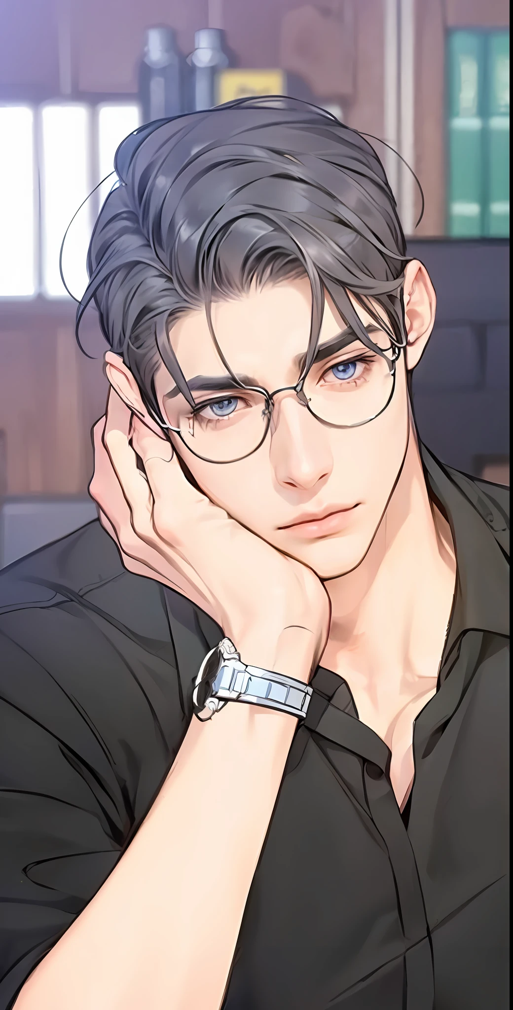 Best quality, masterpiece, detailed skin texture, detailed clothes texture, detailed face, super detail, 8k, intricate detail, 1 boy, The color doesn't change, Muscle guy, 1 guy, smooth face