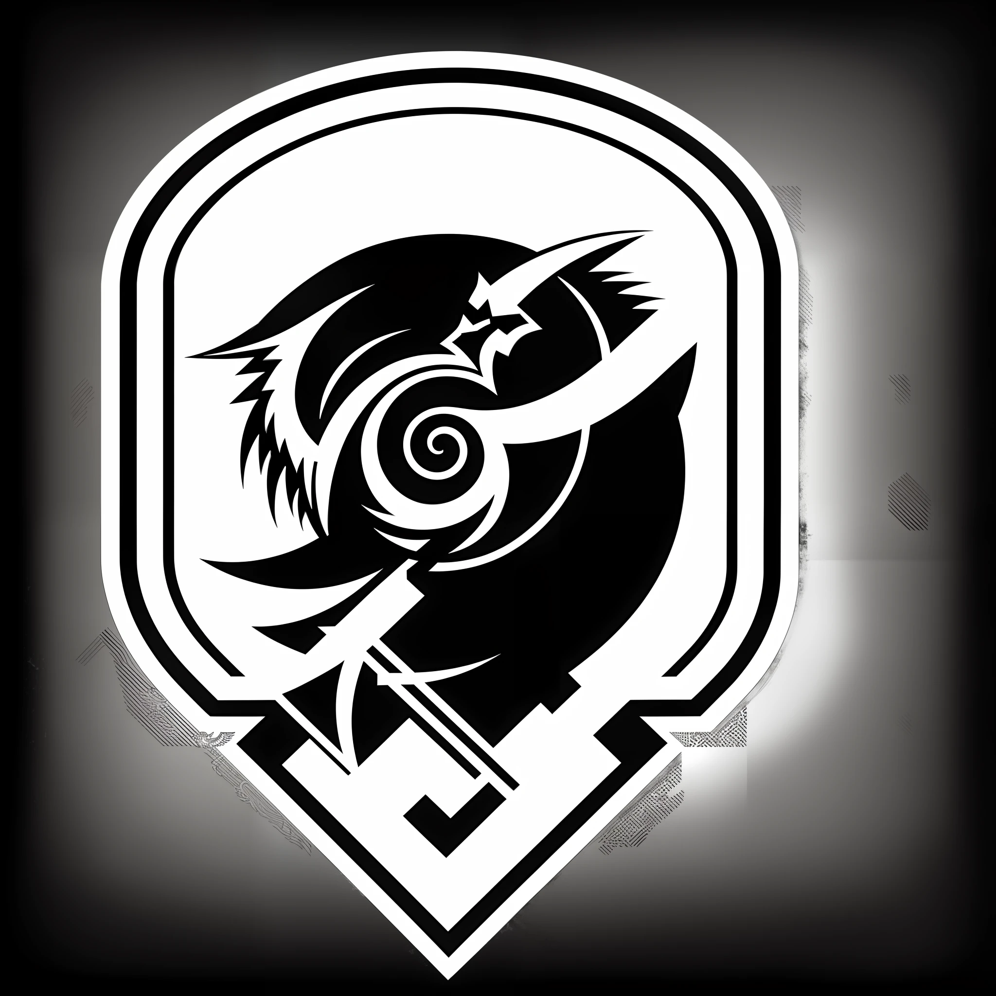 8k quality, detailed images, main design, details, high quality images, scythe, “ NK ” sharp contrast between black and white. Band brands, underground music, metal bands, energy, trend, letters, and scythe elements emphasize brand, vitality, and rebellious spirit. Simple, avoid too many details. , easily recognizable logo, graphic elements (scythe), colors (black and white), font style (modern, powerful), layout (dynamic, slanted), and overall design style (minimalism) --auto --s2