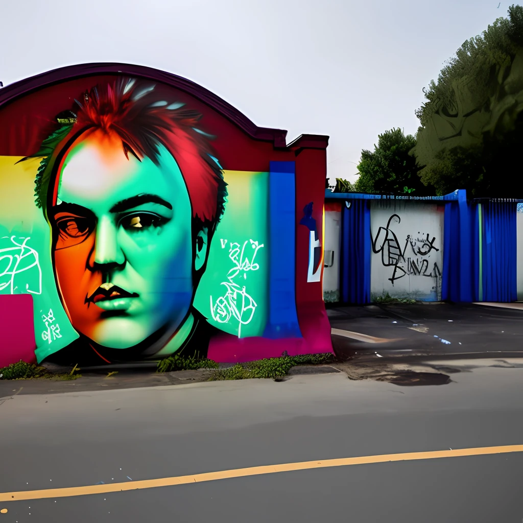 Graffiti of Jello Biafra