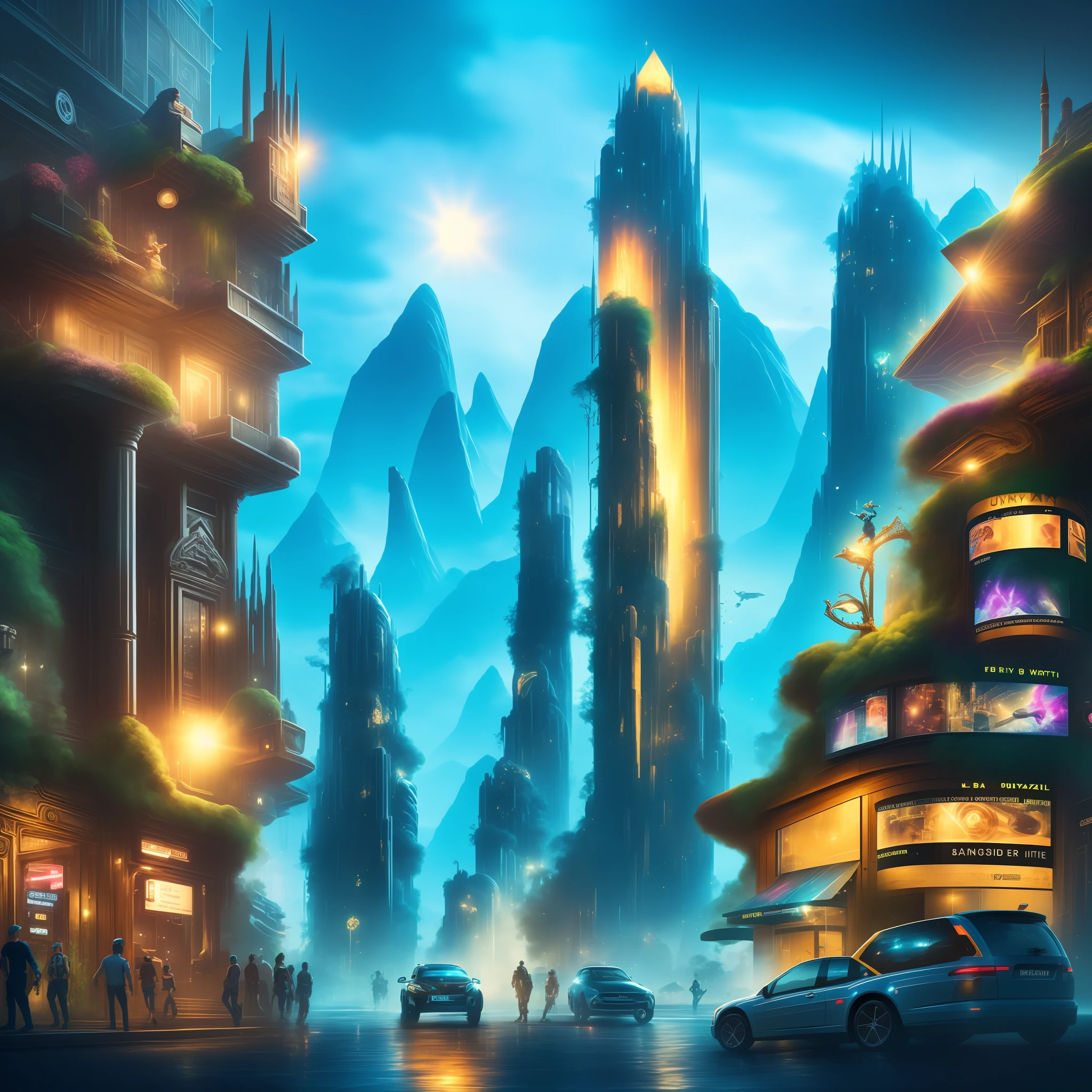 Cyber City Magic, Brazil, New Yorkshire style