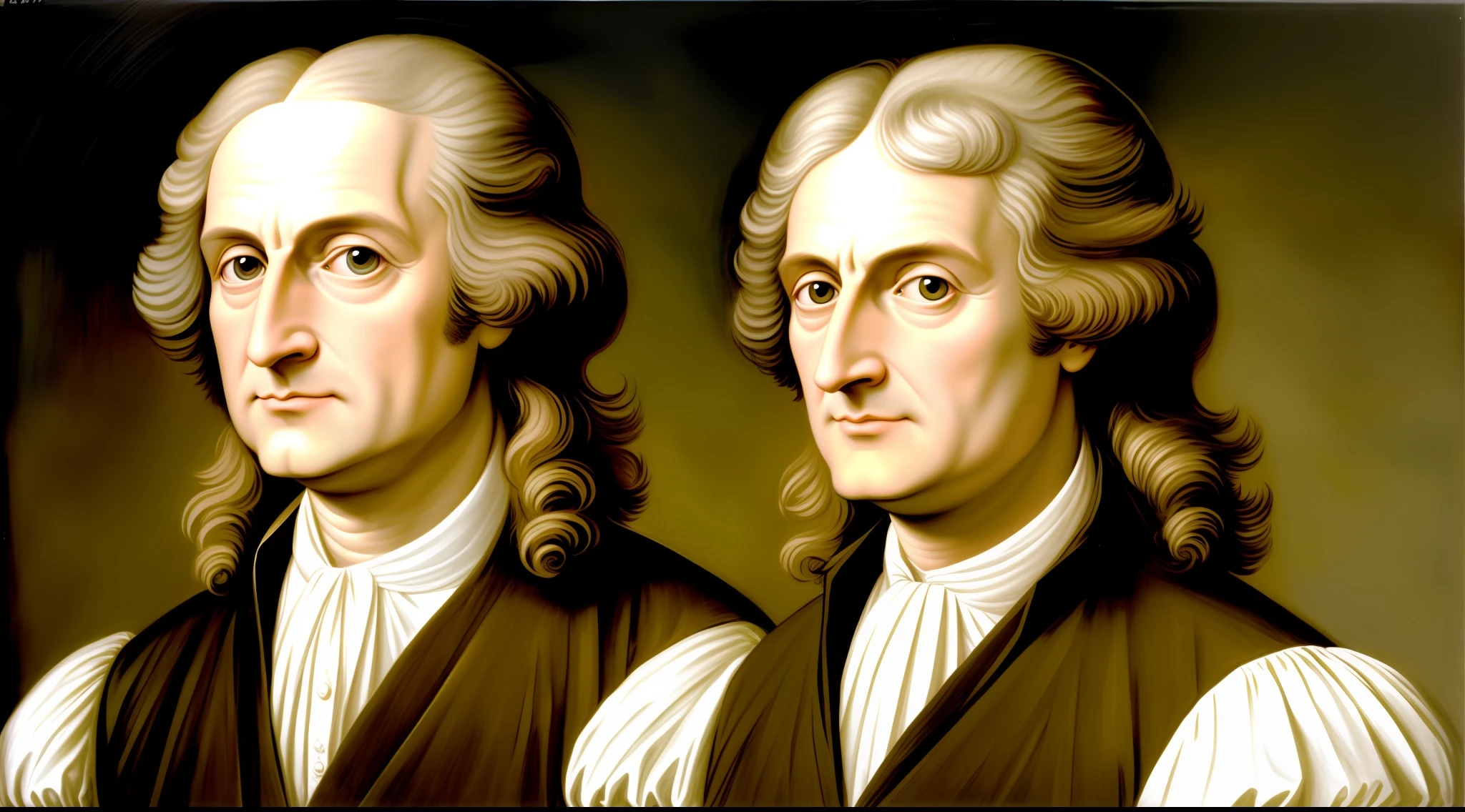 Isaac Newton handsome profile photo