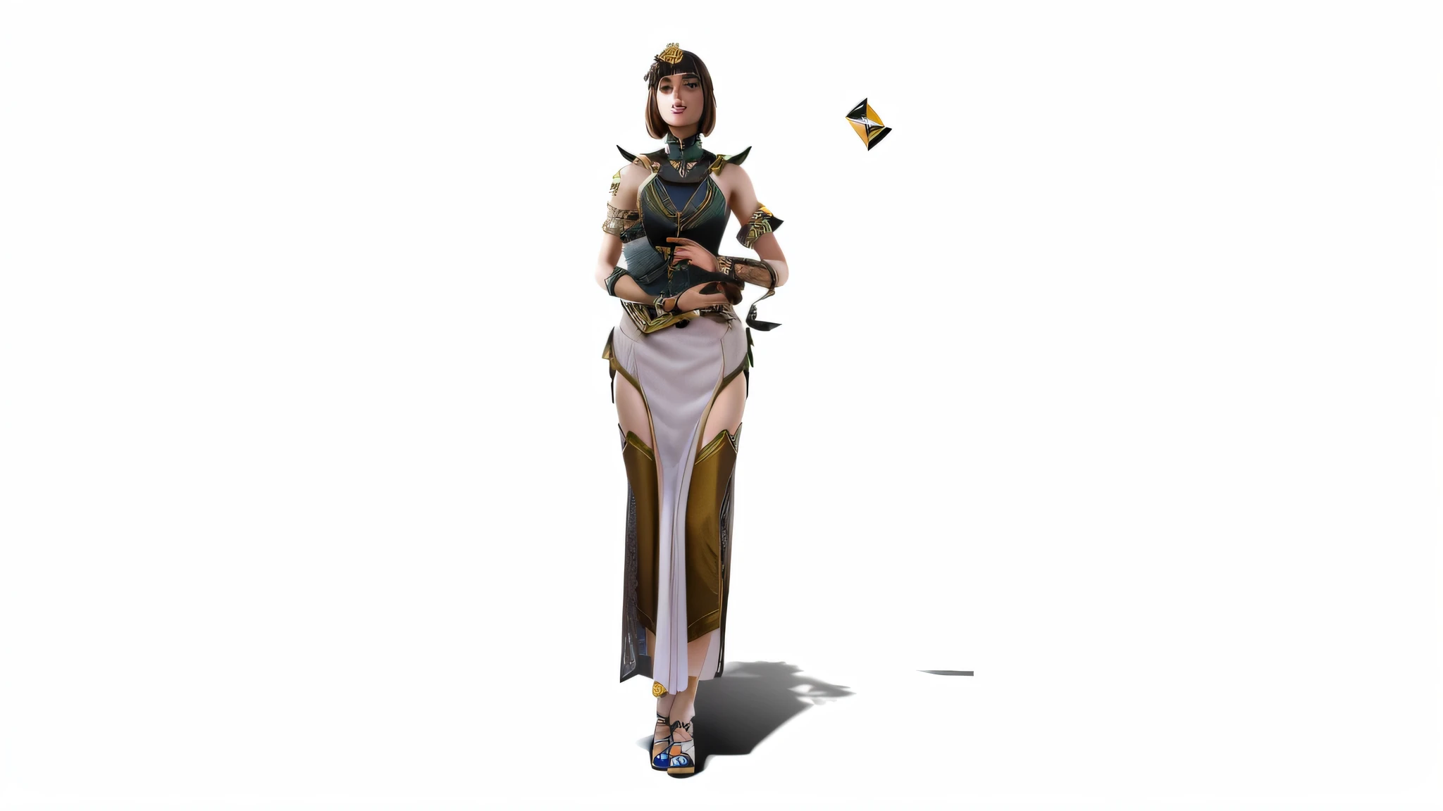Extremely detailed 8k wallpaper), intricate, detailed, dramatic, skirt longer