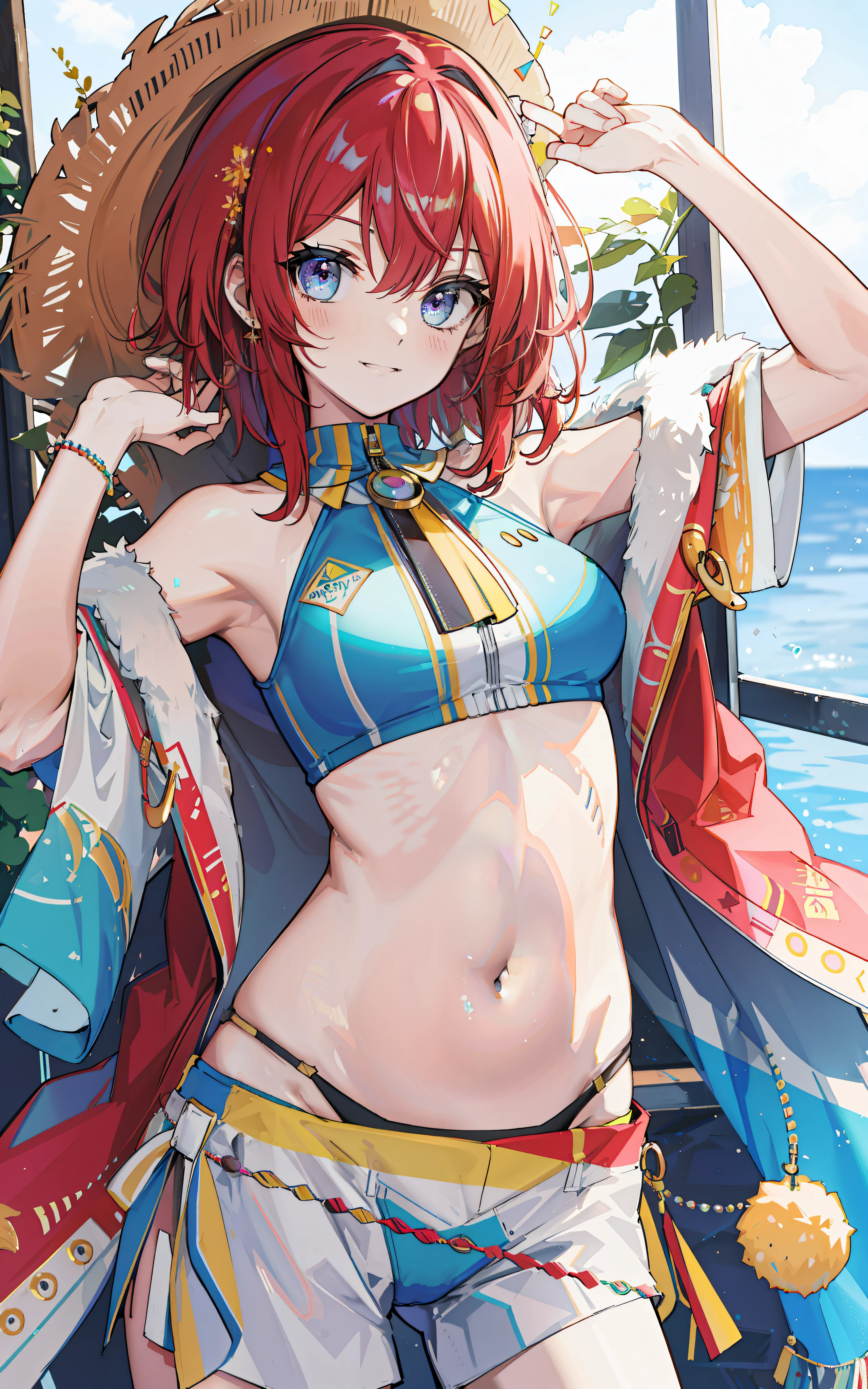 stomach, navel,, masterpiece,best quality,ultra_detailed,highres,