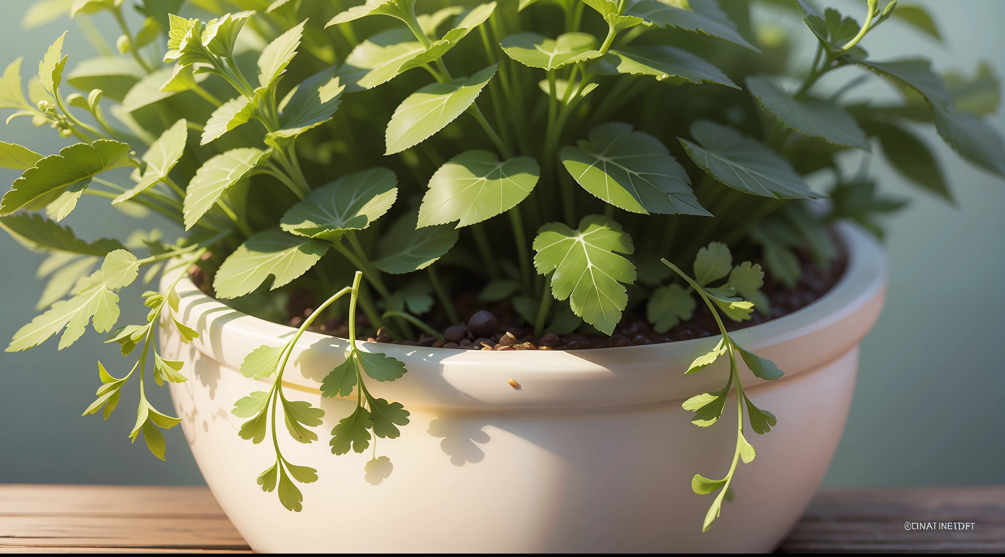 Cross-border coriander cup