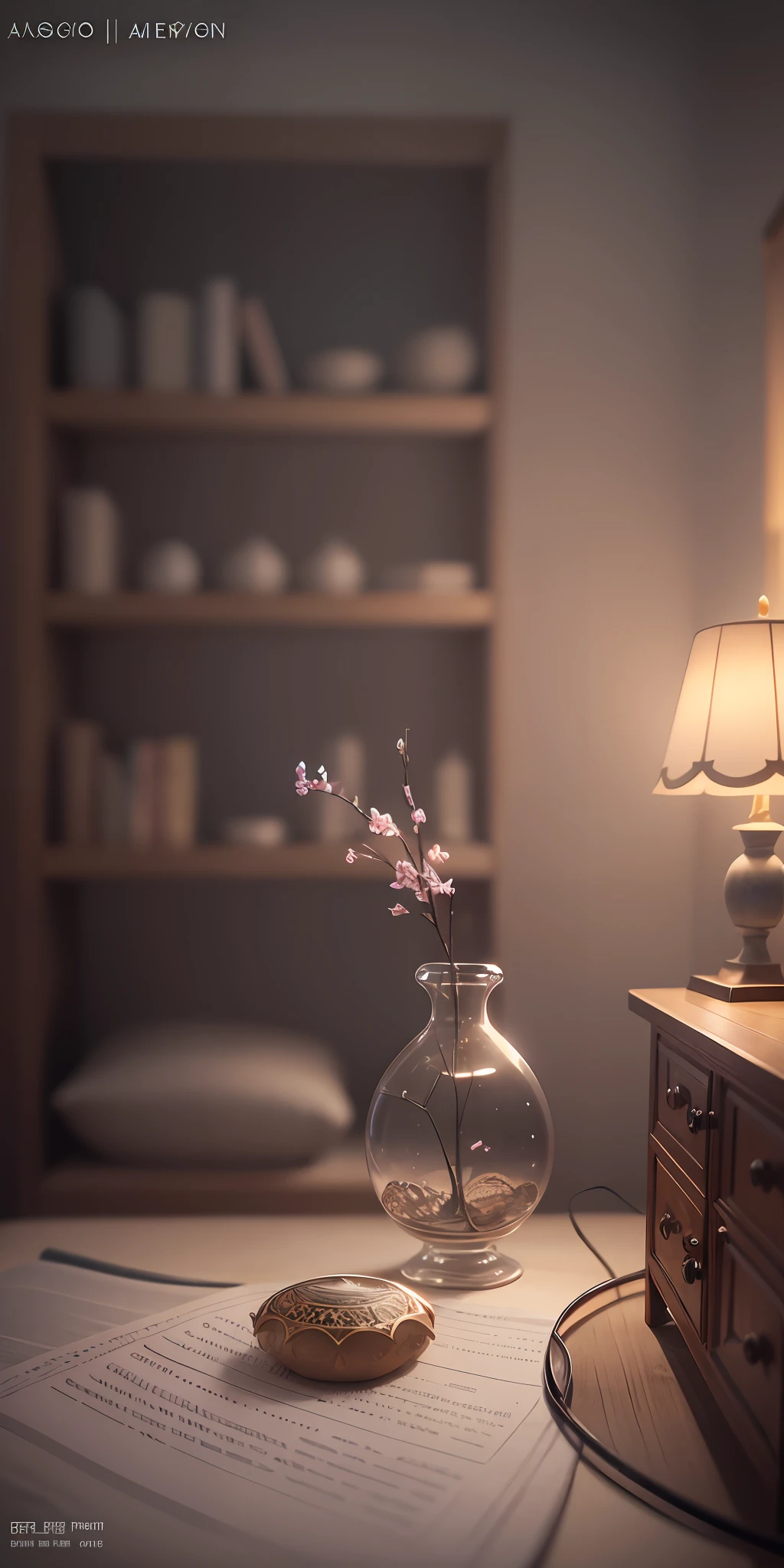 Transparent Pajama Beauty, 23 years old, epic rendering, octane, atmosphere, particles, soft volumetric lamp, (backlight: 1.3), (movie: 1.3), intricate details, (art station: 1.3) --auto --s2