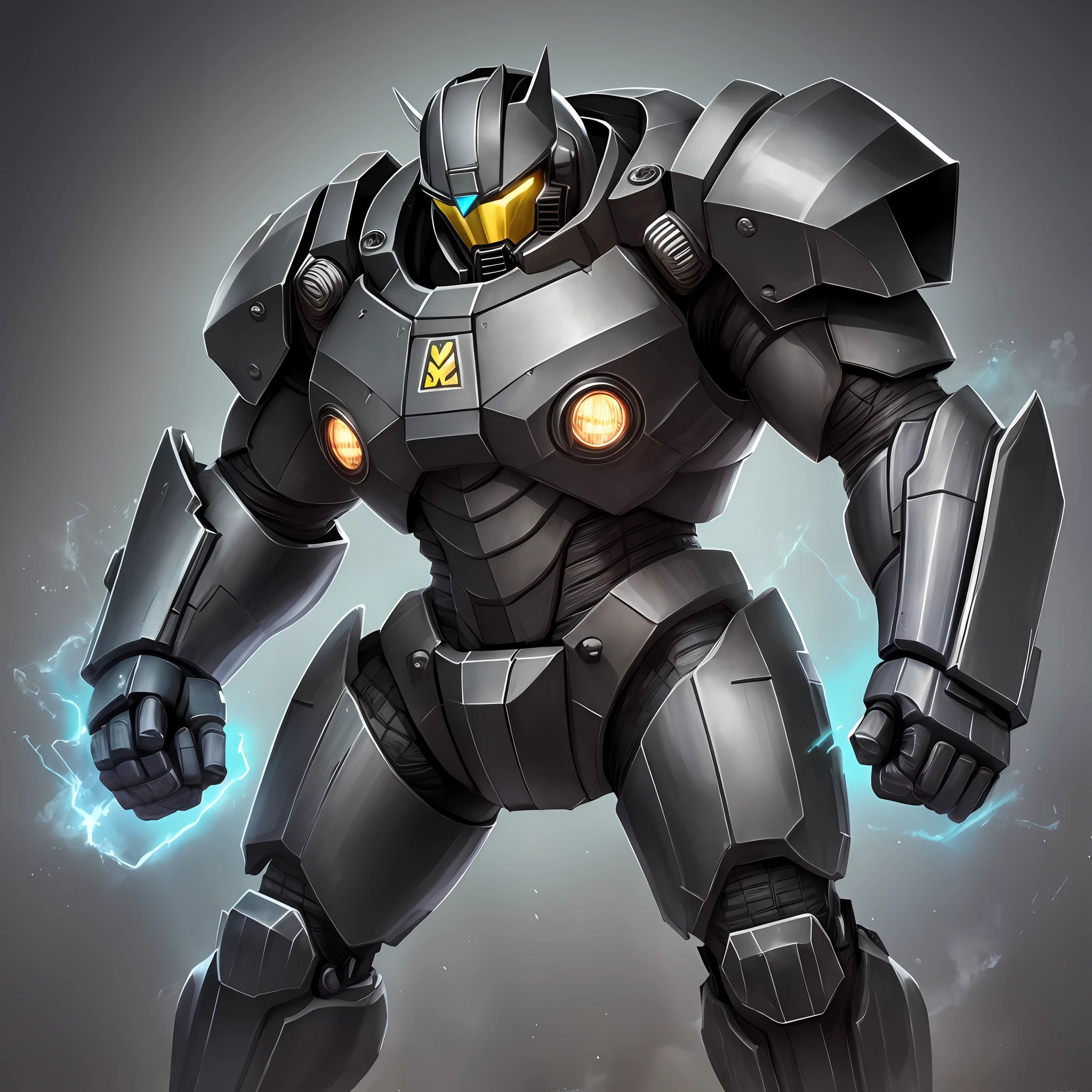 Power armor Power armor thick black Angular Realistic Square Iornman --auto --s2