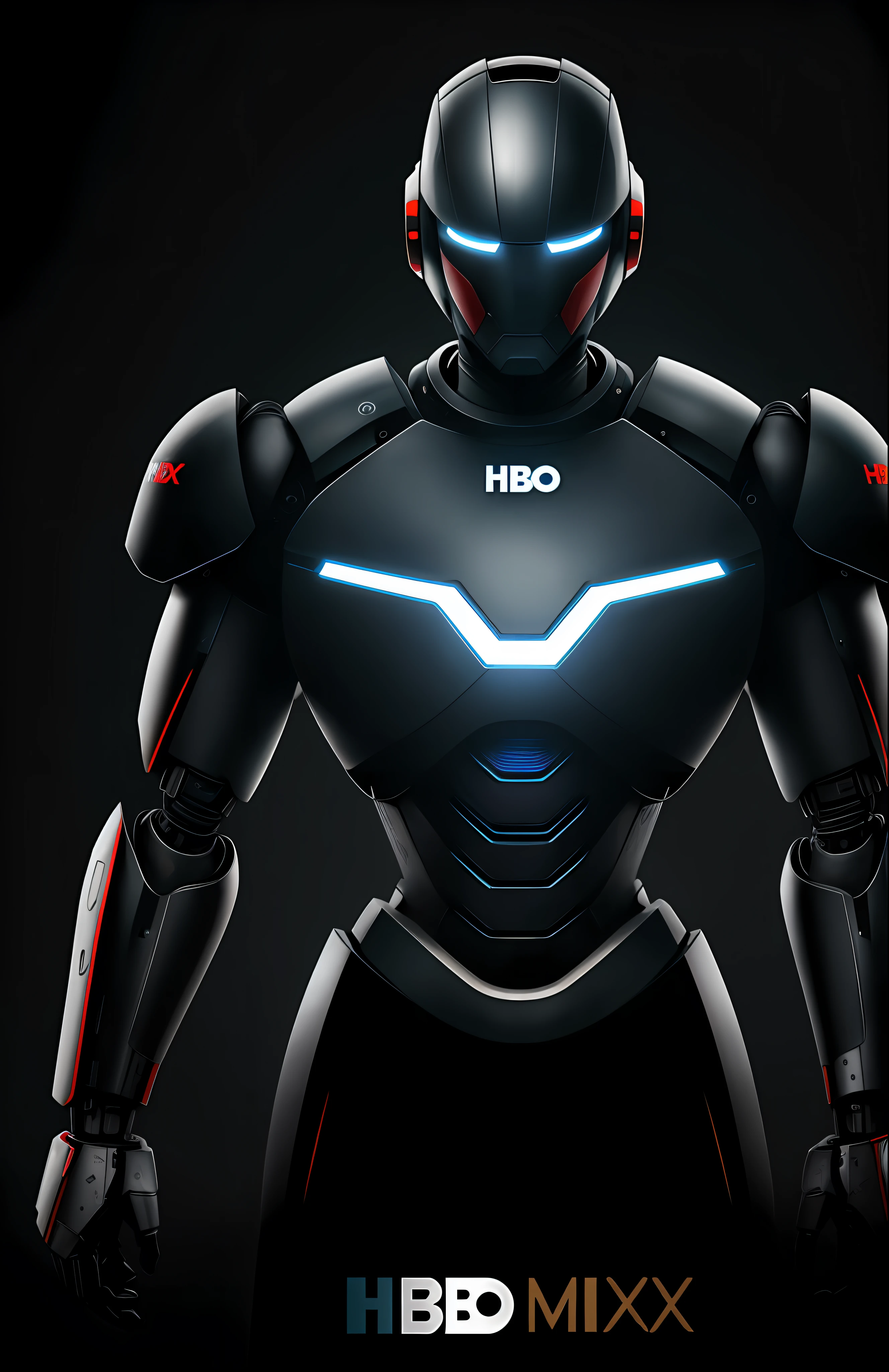 HBO Max as a futuristic robot