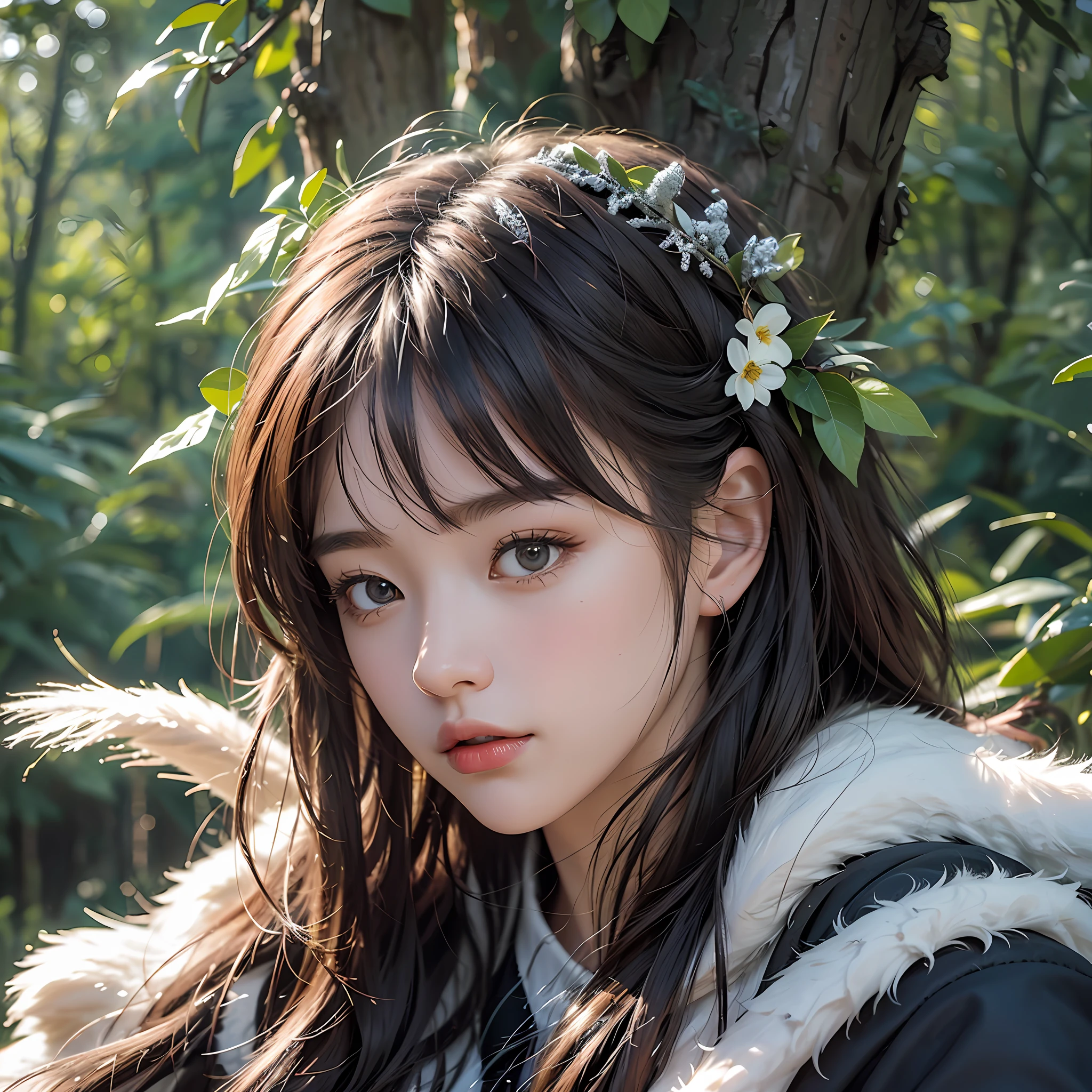 Masterpiece, best quality, high quality, very detailed CG uniform 8k wallpaper, classical beauty, taiga, silence, towering conifers covering the forest floor, harsh climate, peaceful beauty, snow, winter, mild summer, breeze, needles, branches, bokeh, depth field, HDR, bloom, chromatic aberration, photorealistic, extremely detailed, popular on artstation, popular on CGsociety, complex, high detail, dramatic, art midway