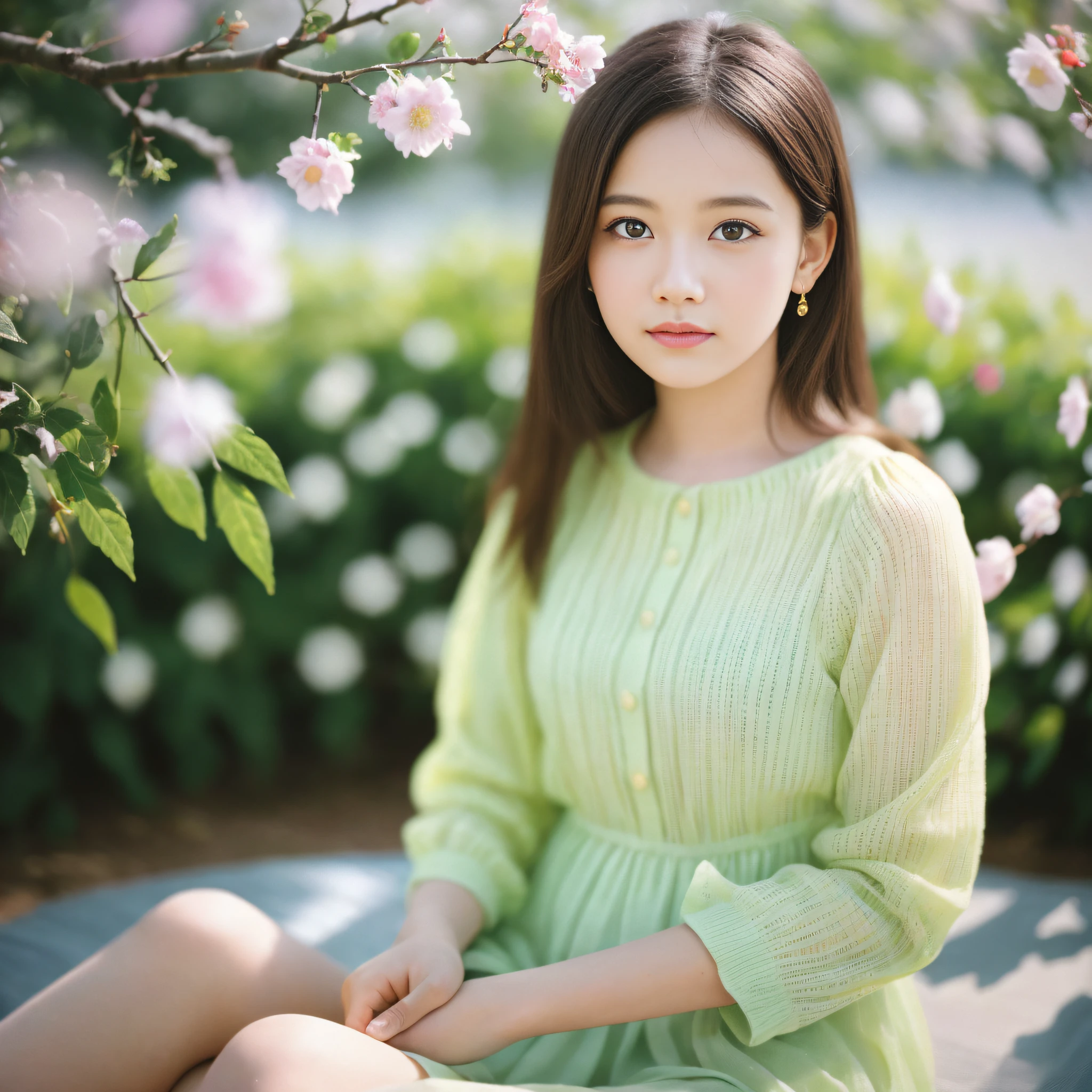 (best quality Hi-Res:1.3),absurdres, highres, ultra detailed,1girl,
Photo, Lights, Bokeh, Foreground in focus, Background out of focus, , 8k, Bokeh background,spring mood,
lomography, (analog photography):1.2, vibrant colors, soft focus, light leaks, dreamy atmosphere, experimental charm, nostalgic appeal,vinet,award winning photo,golden ratio,perfect composition