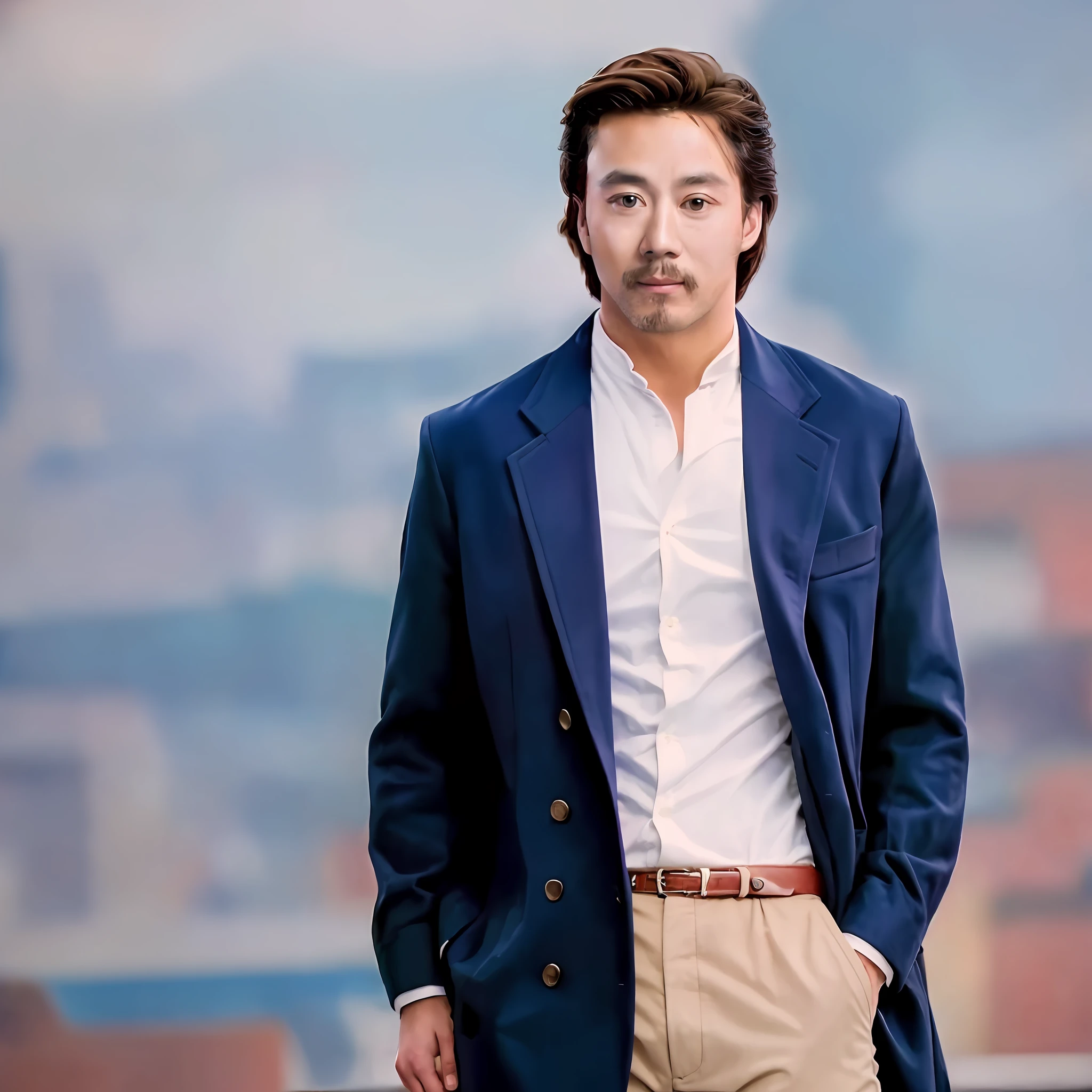 (Masterpiece, top quality, best quality, official art, beauty and aesthetics: handsome.)