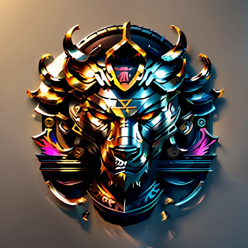 Logo, (((vibrant, realistic, dramatic, sharp-focused, ultra-clear, metallic, LOGO is "Taolong")))