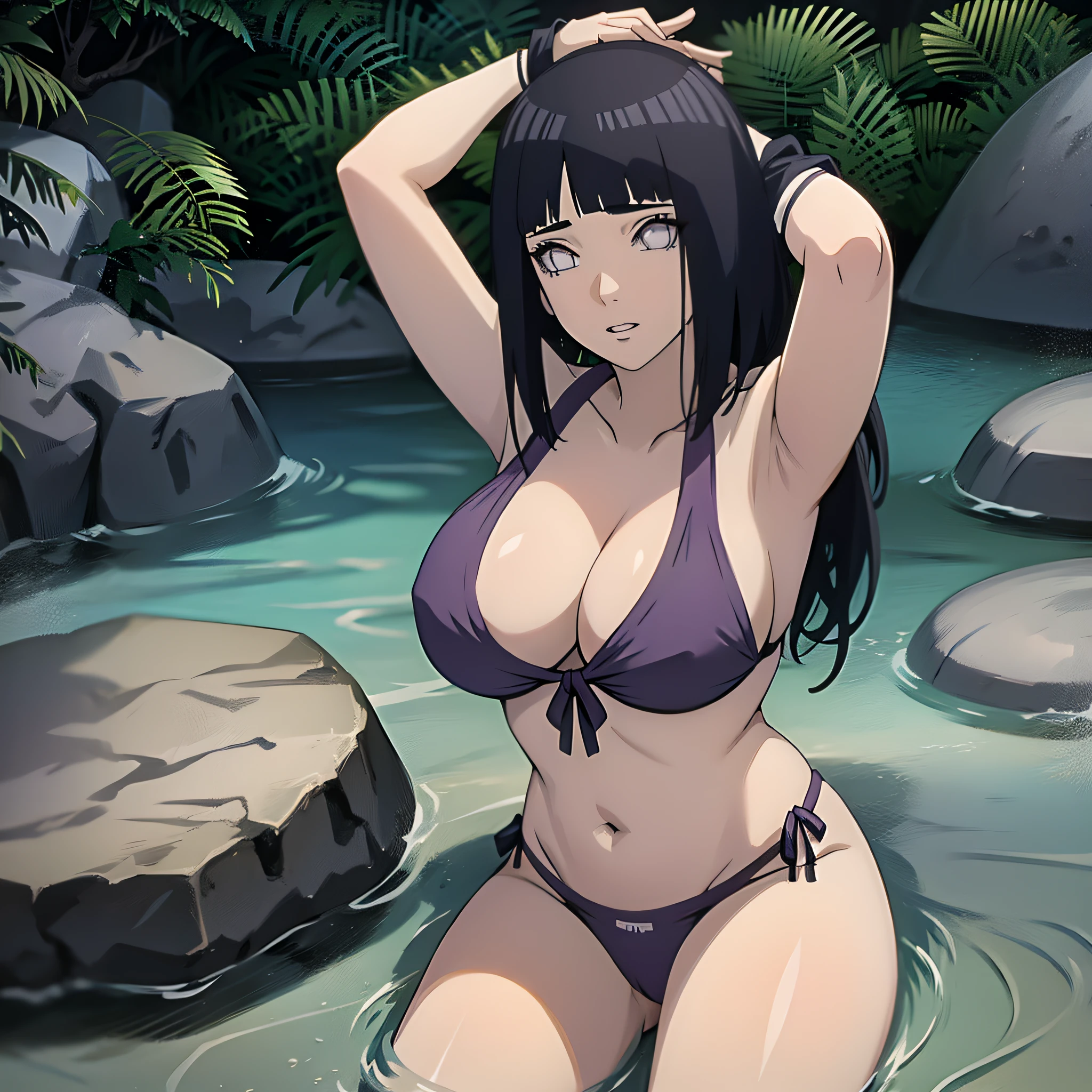 hanime girl in busty bikini with mature body