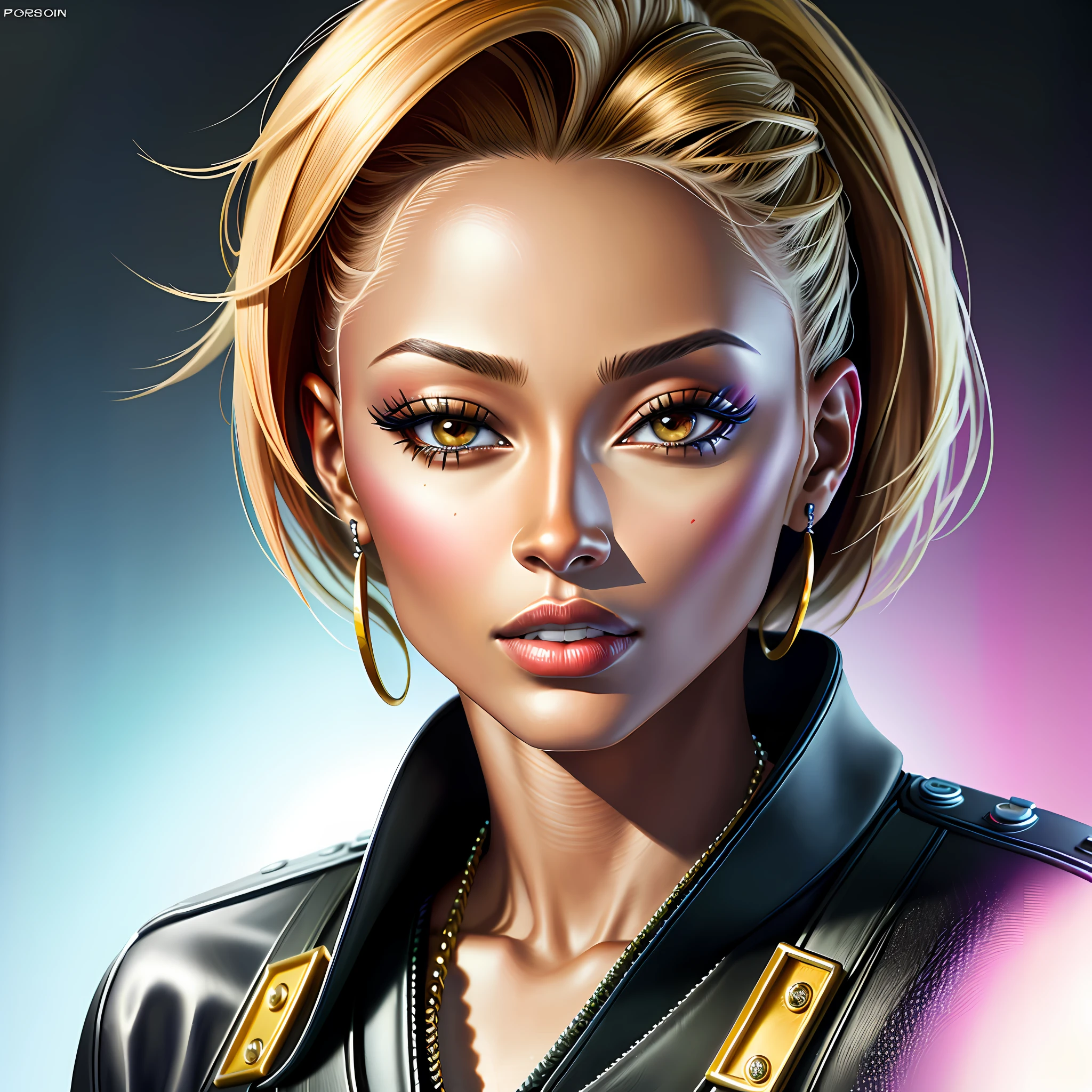 Kerri Hilson, potrait full HD photo. Hiperealistic
