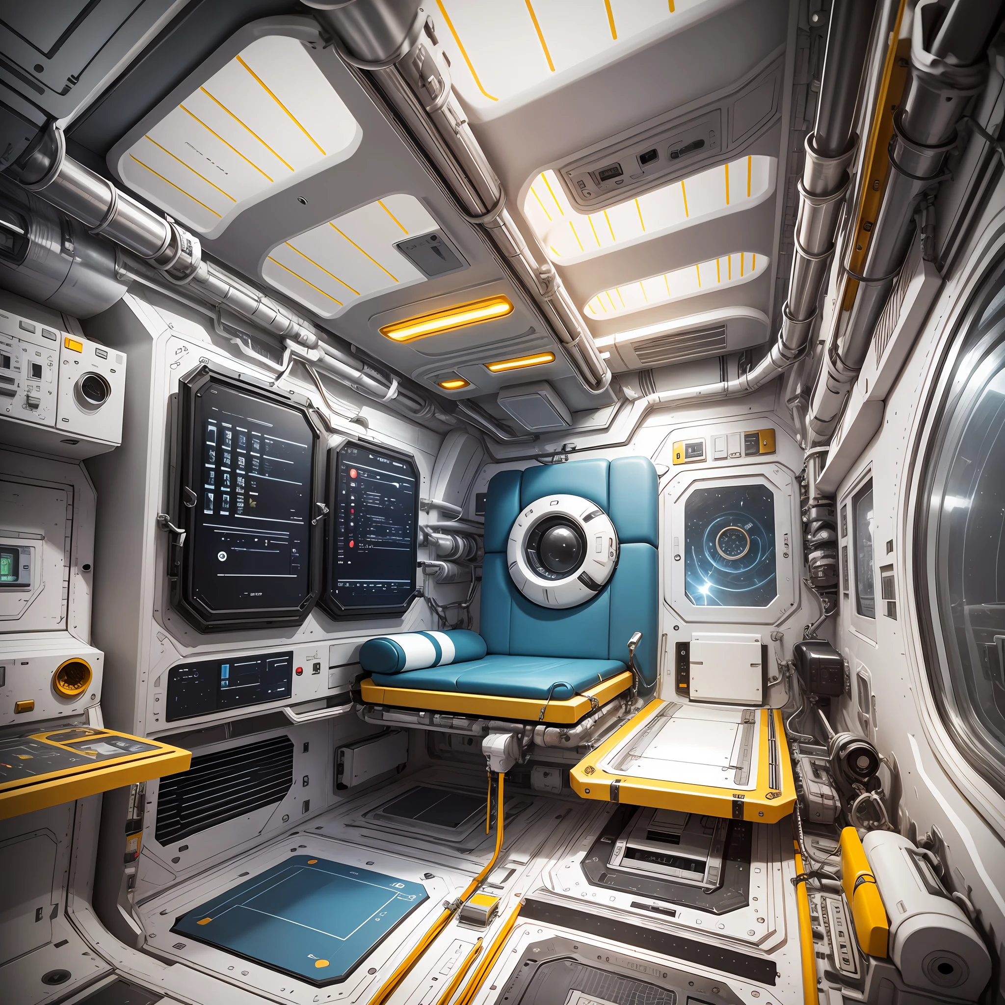 Interior of a spacecraft --auto --s2