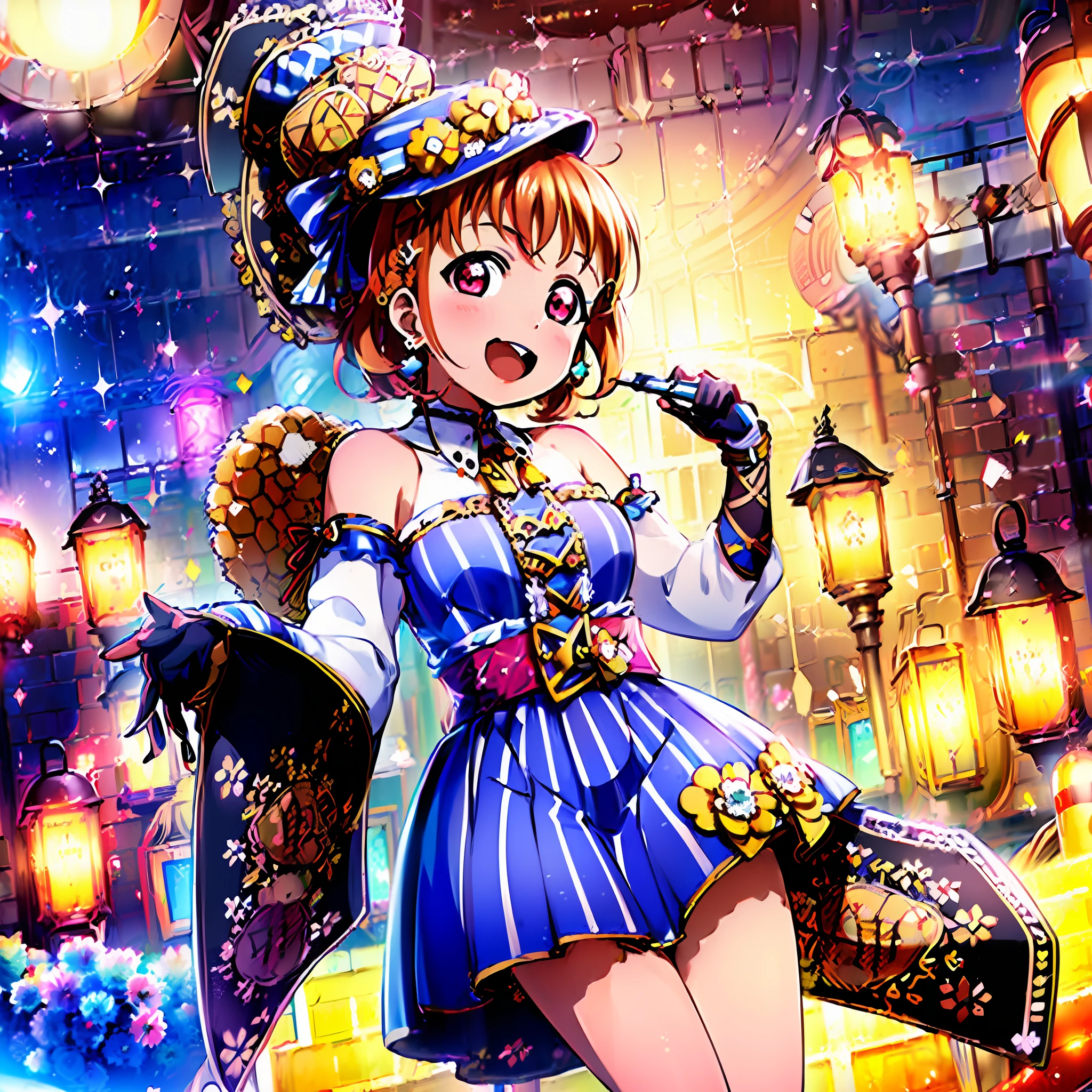 (((((masterpiece)))), high quality, very_high_resolution, large_filesize, full color, flat color, flat shading, 1 girl, solo, (highest quality), (representative work: 1.1), (uniform: 1.4), , looking_at_viewer, neck_ribbon, cute, transparent facial skin,