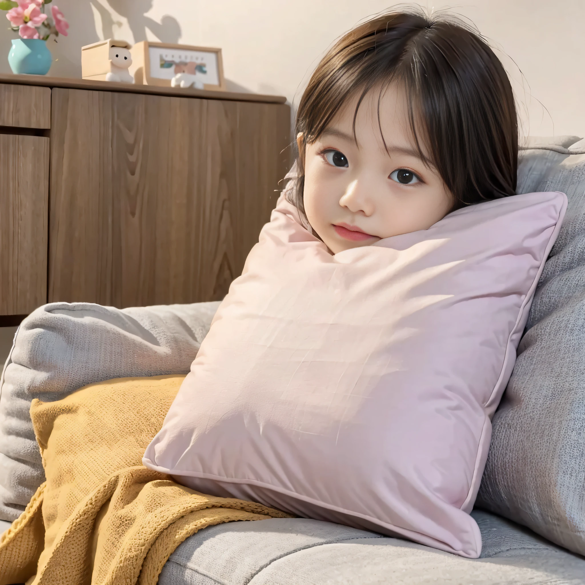 Pillow business for a 3-year-old girl