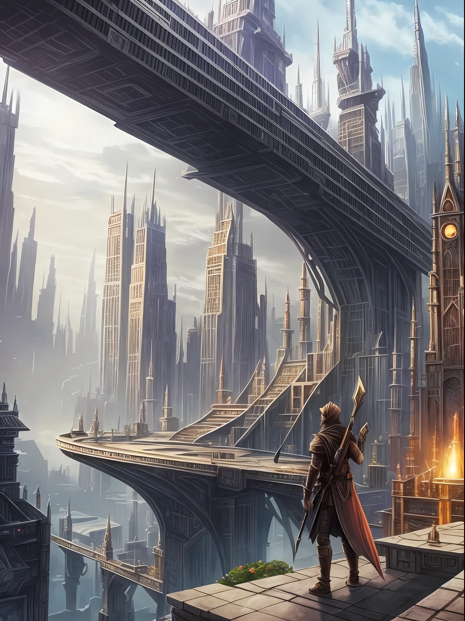 background, fantasy, fantasy, fantasy, futuristic city, don't draw people