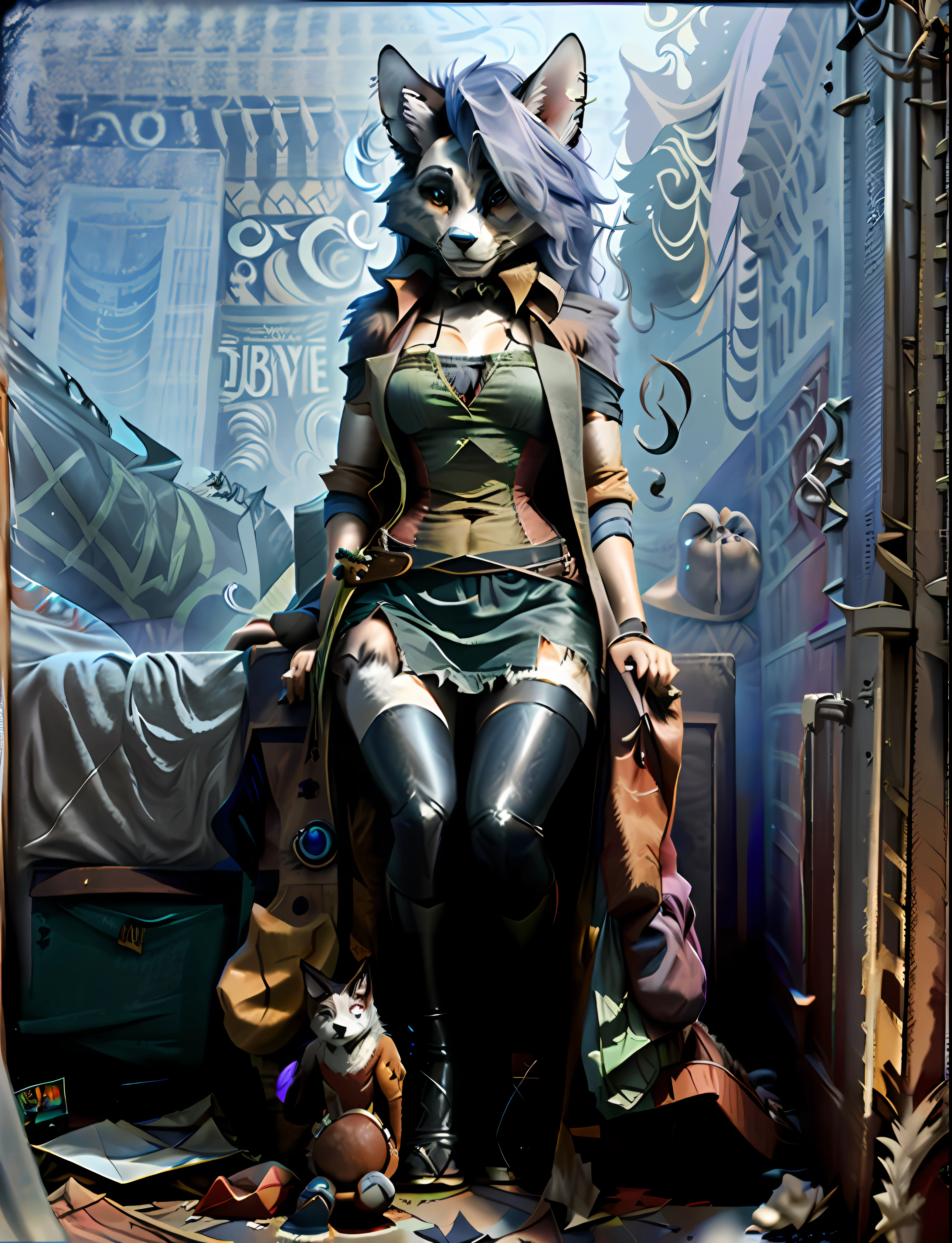 1::transmorphic cat detective, overcoat, chapel fedora, zootopia style, detailed, disney style