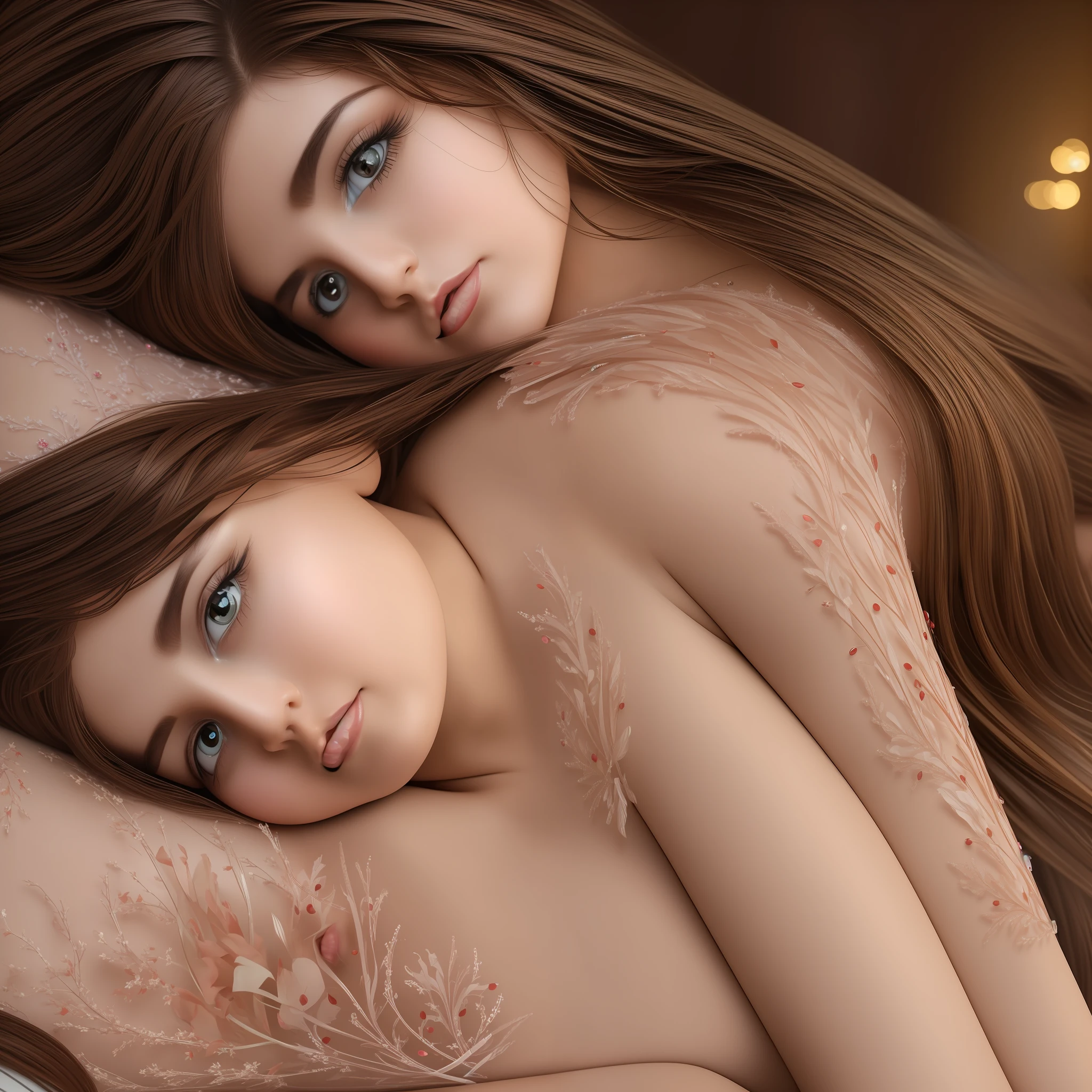 ((Top Quality, 8k, Masterpiece: 1.3)), Beauty, 1 Girl, Big: 1.3, Slender Abs: 1.1, Dark Brown Hair, (Lying in Bed, Open Legs: 1.2), Ultra Detailed Face, Highly Detailed Lips, Detailed Eyes, Double Eyelids, Saggy Corners of Eyes, Bra Red --auto --s2