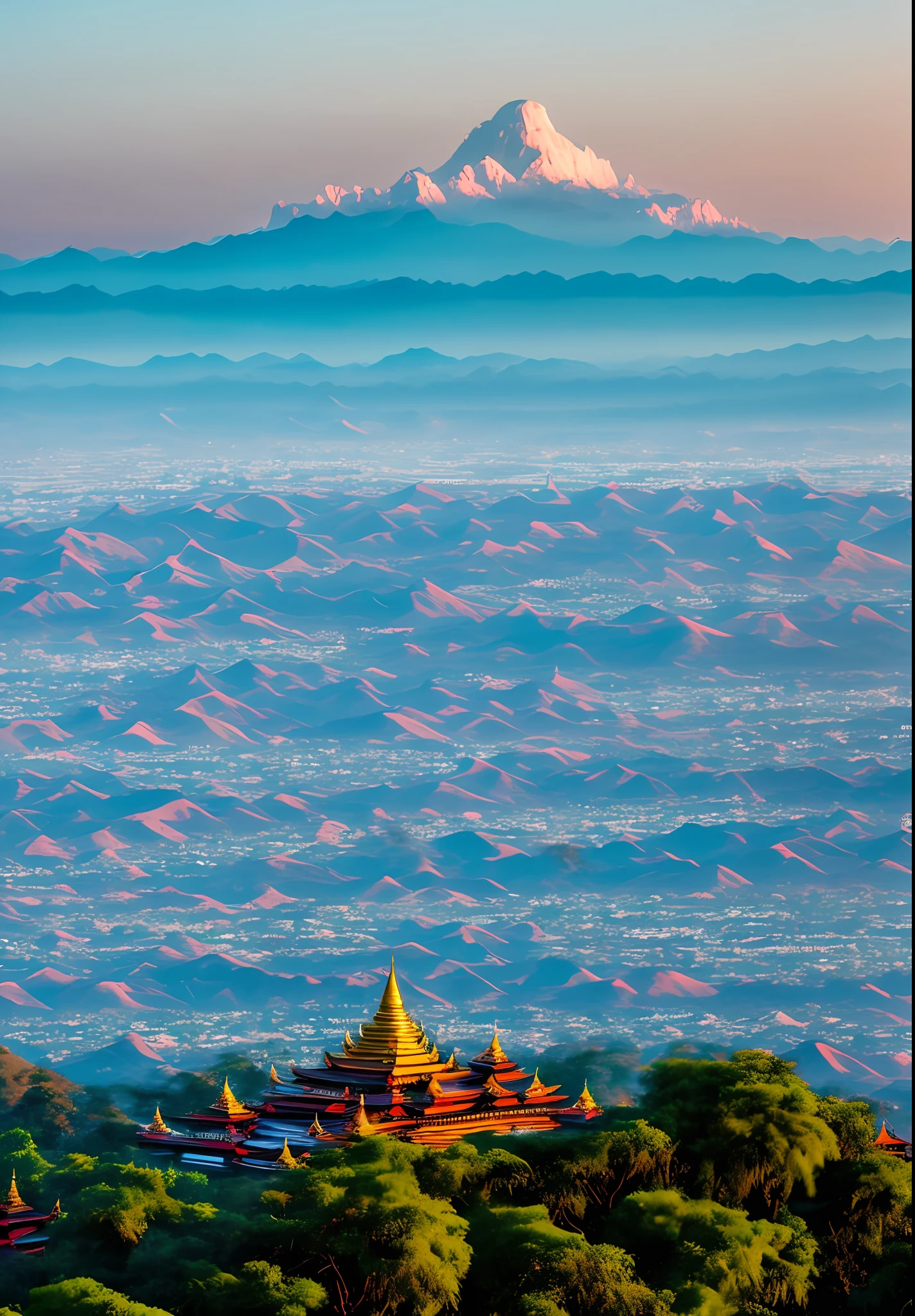 Mandalay mountain
